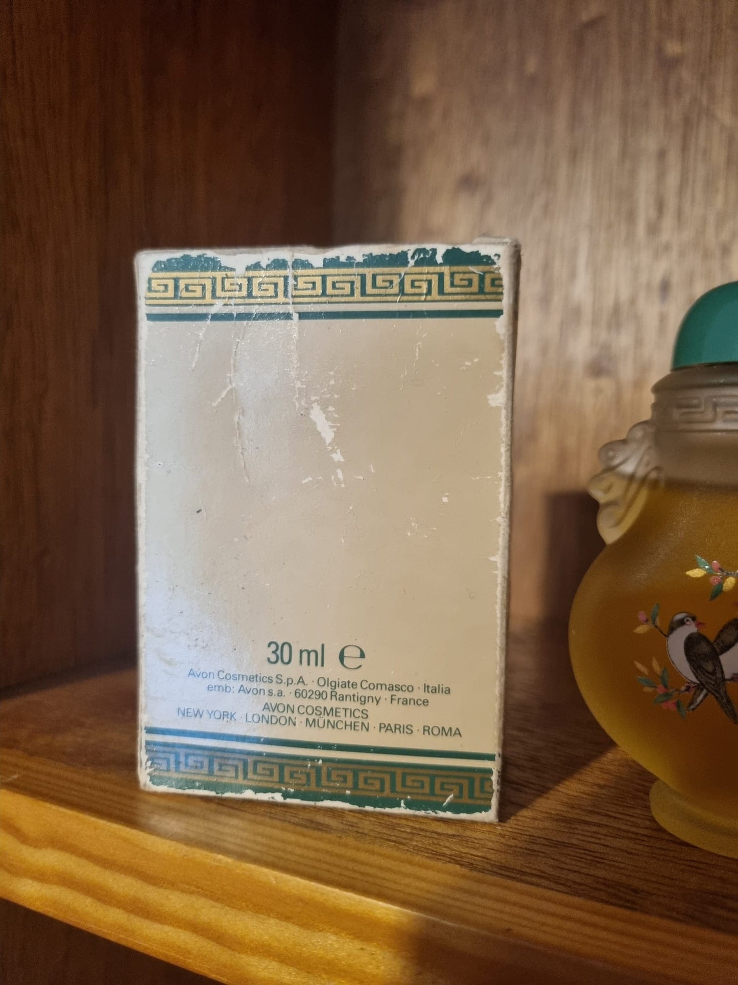 Vintage Avon Oriental Blossom Timeless Eau De Toilette "Japonerie". 30ml Perfume. 90% Full. In Box