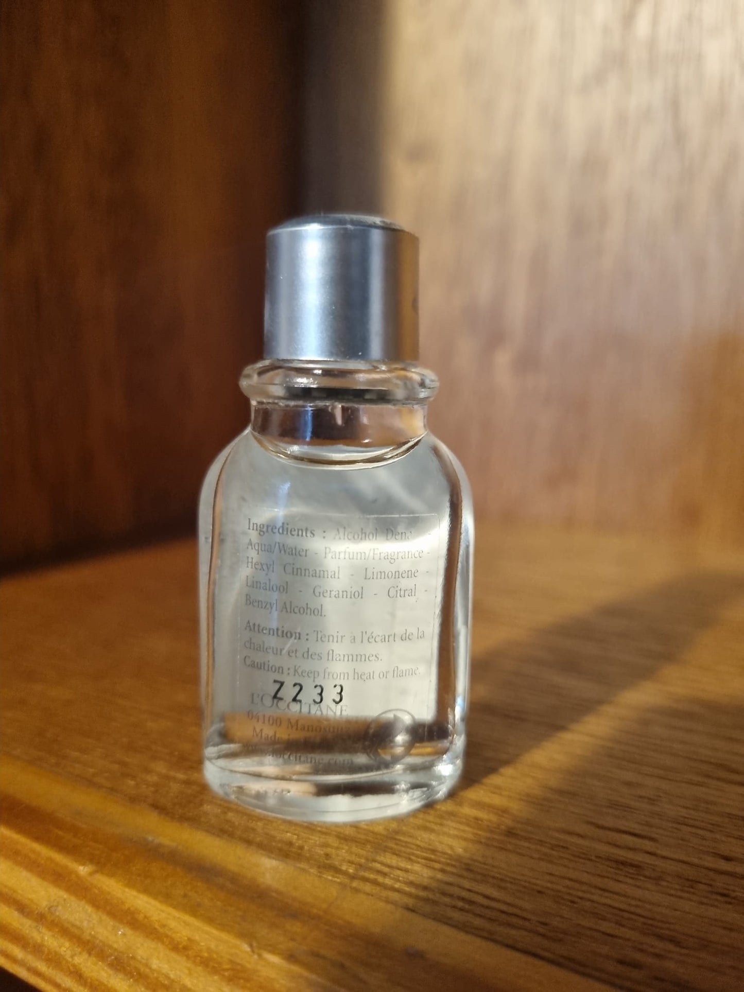 Vintage 1990s L'Occitane The Vert Green Tea Eau De Toilette 9ml