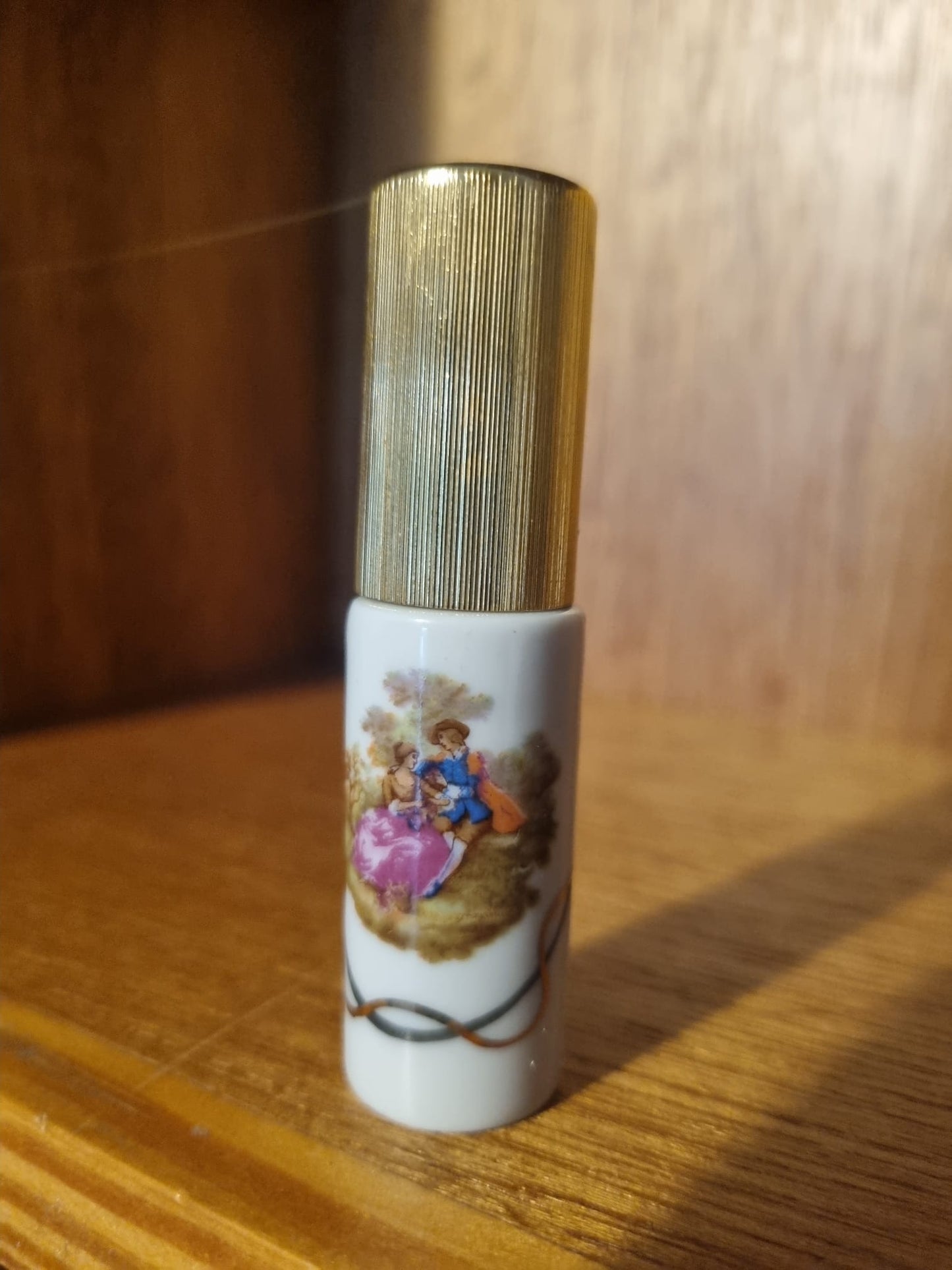 Vintage Step Paris Limoges France Porcelain Spray Bottle. 7ml. Empty