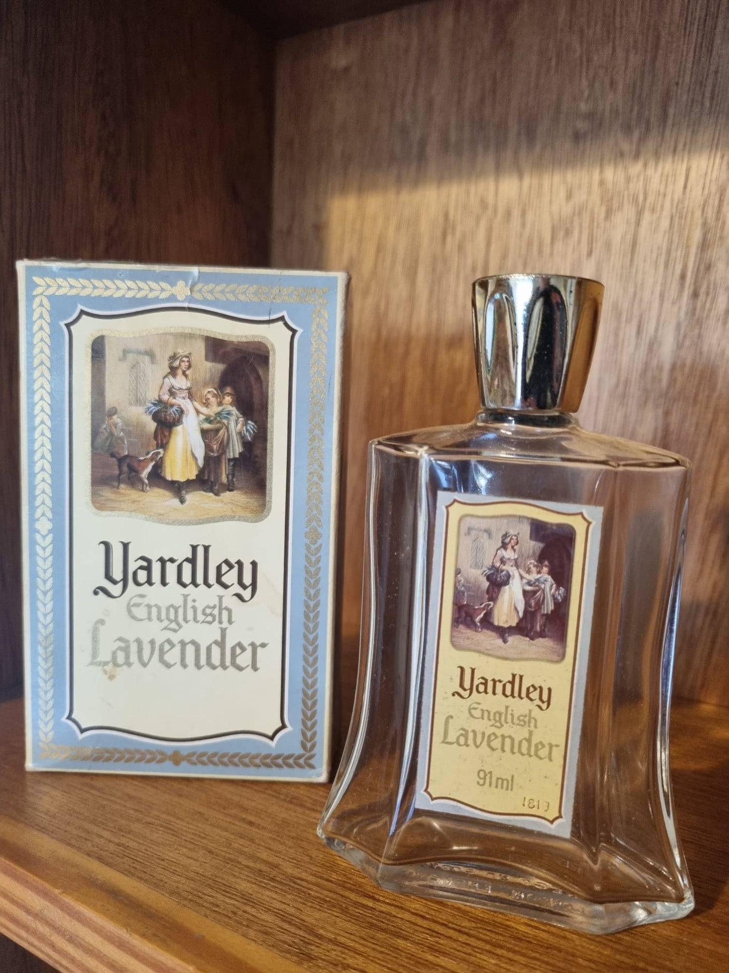 Vintage Yardley English Lavender Perfume 91ml. Empty Bottle
