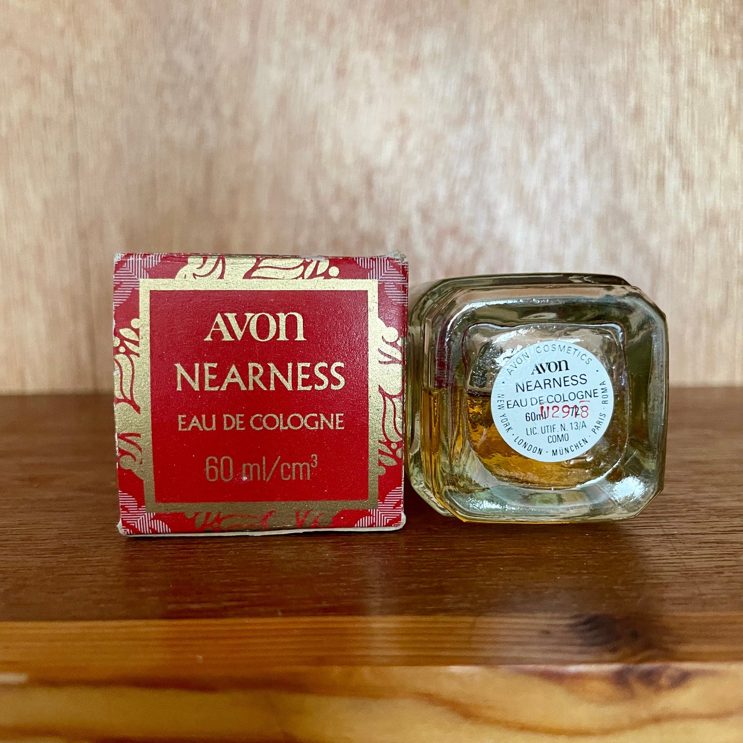 Vintage Avon Nearness Eau De Cologne Boxed Perfume. 60ml. U2918.