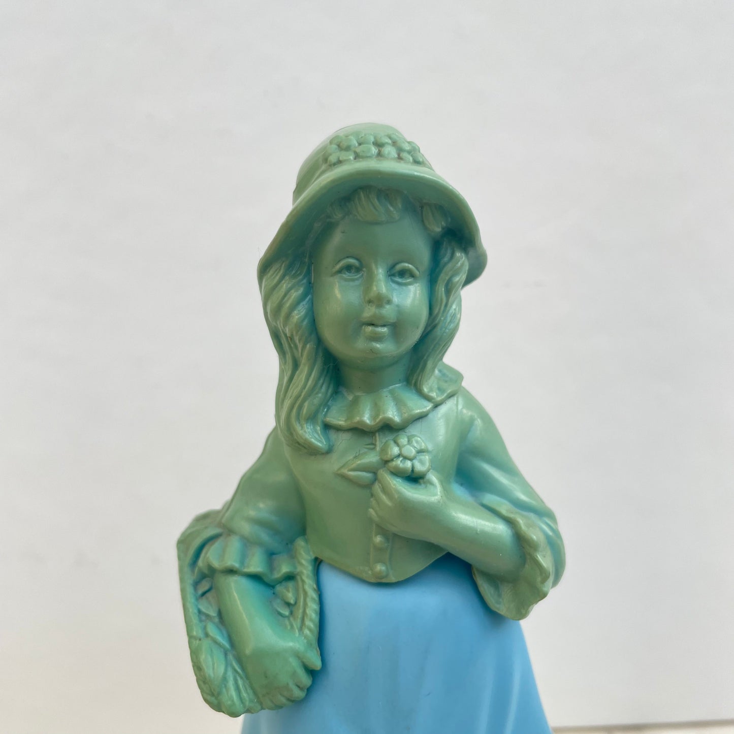 Vintage Avon Little Girl Blue Figure Perfume Bottle. 90ml. Empty. 197273