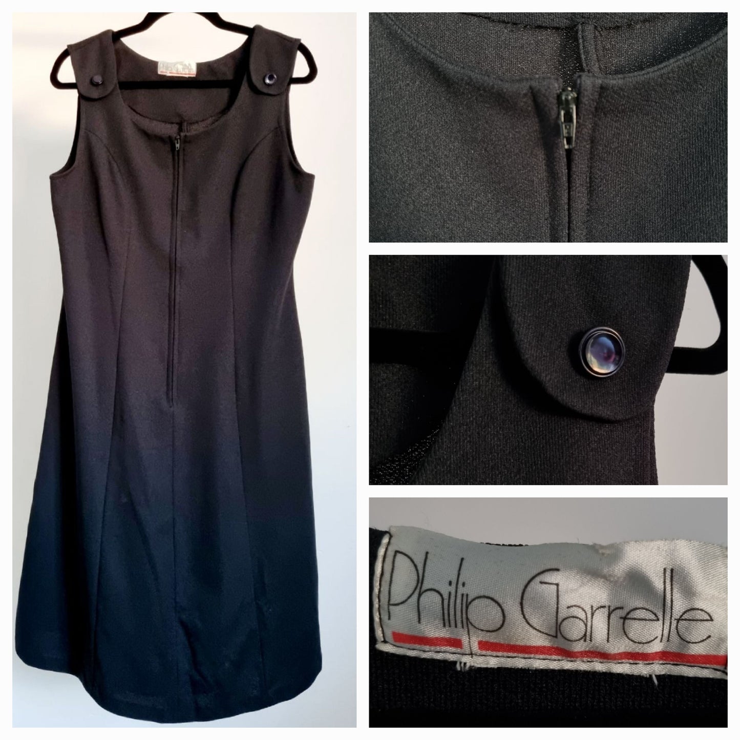 Philipe Garelle Vintage Midsize Dress UK 14 - Vintage Appreciation Society