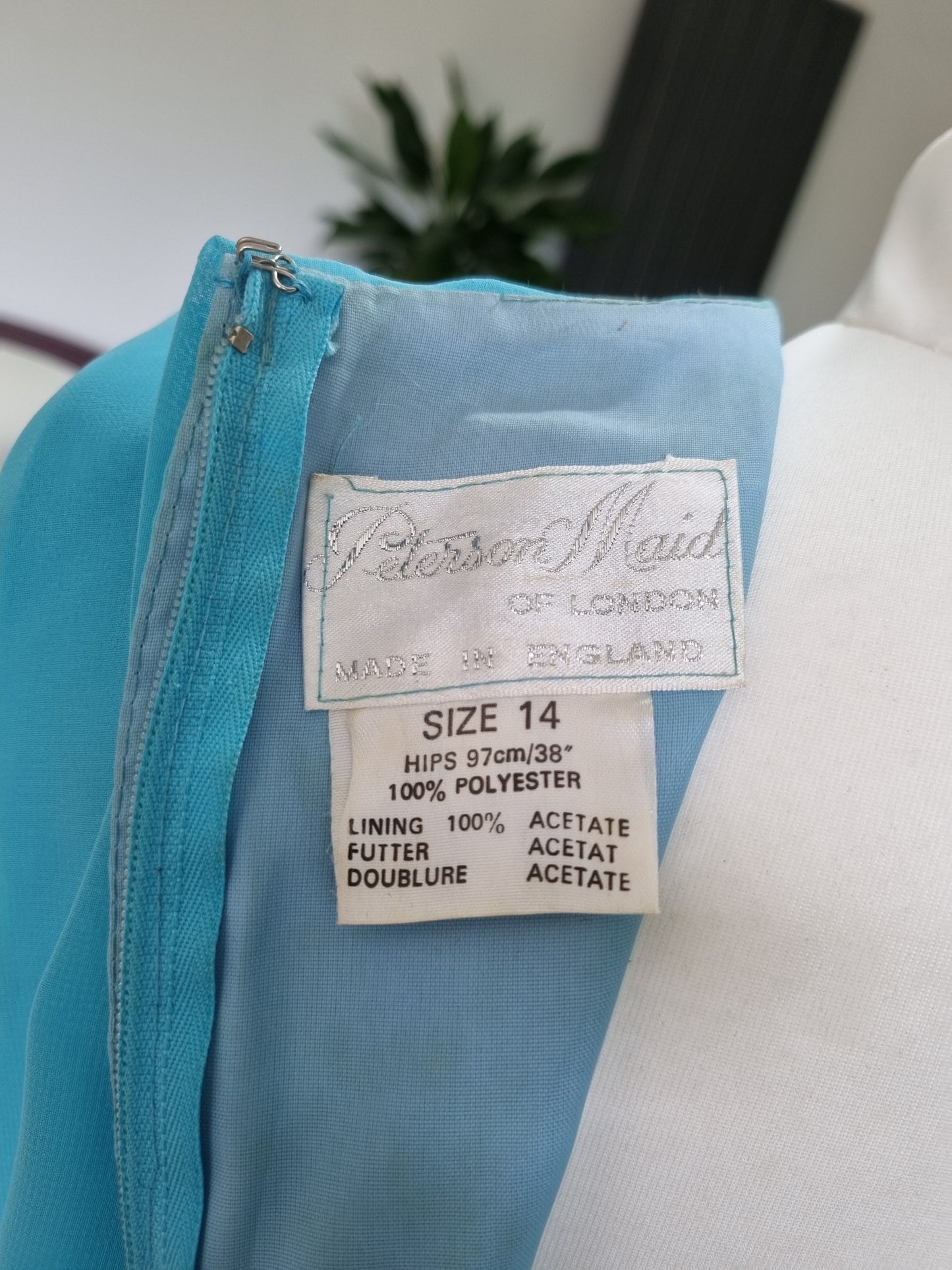 Peterson Maid of London Vintage MidSize Dress UK 14