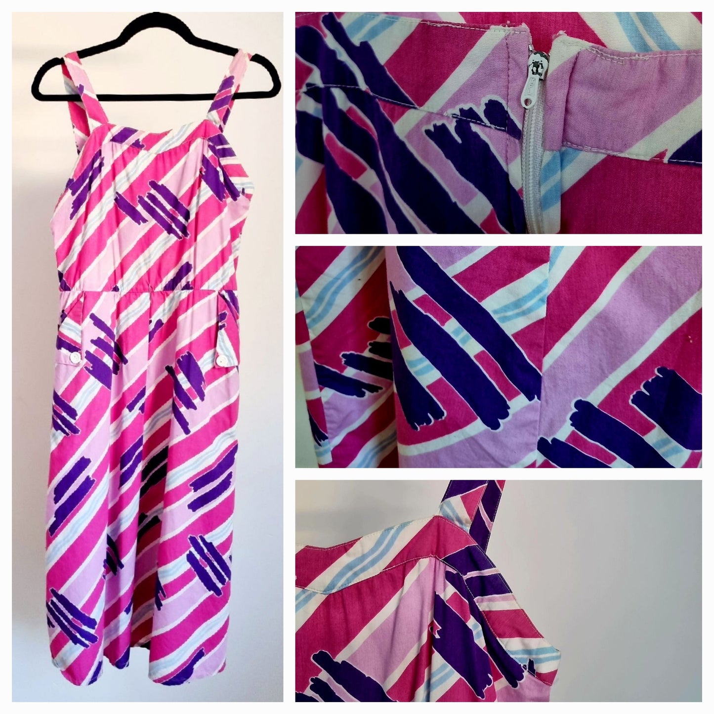 Handmade Vintage Dress UK 10 - Vintage Appreciation Society