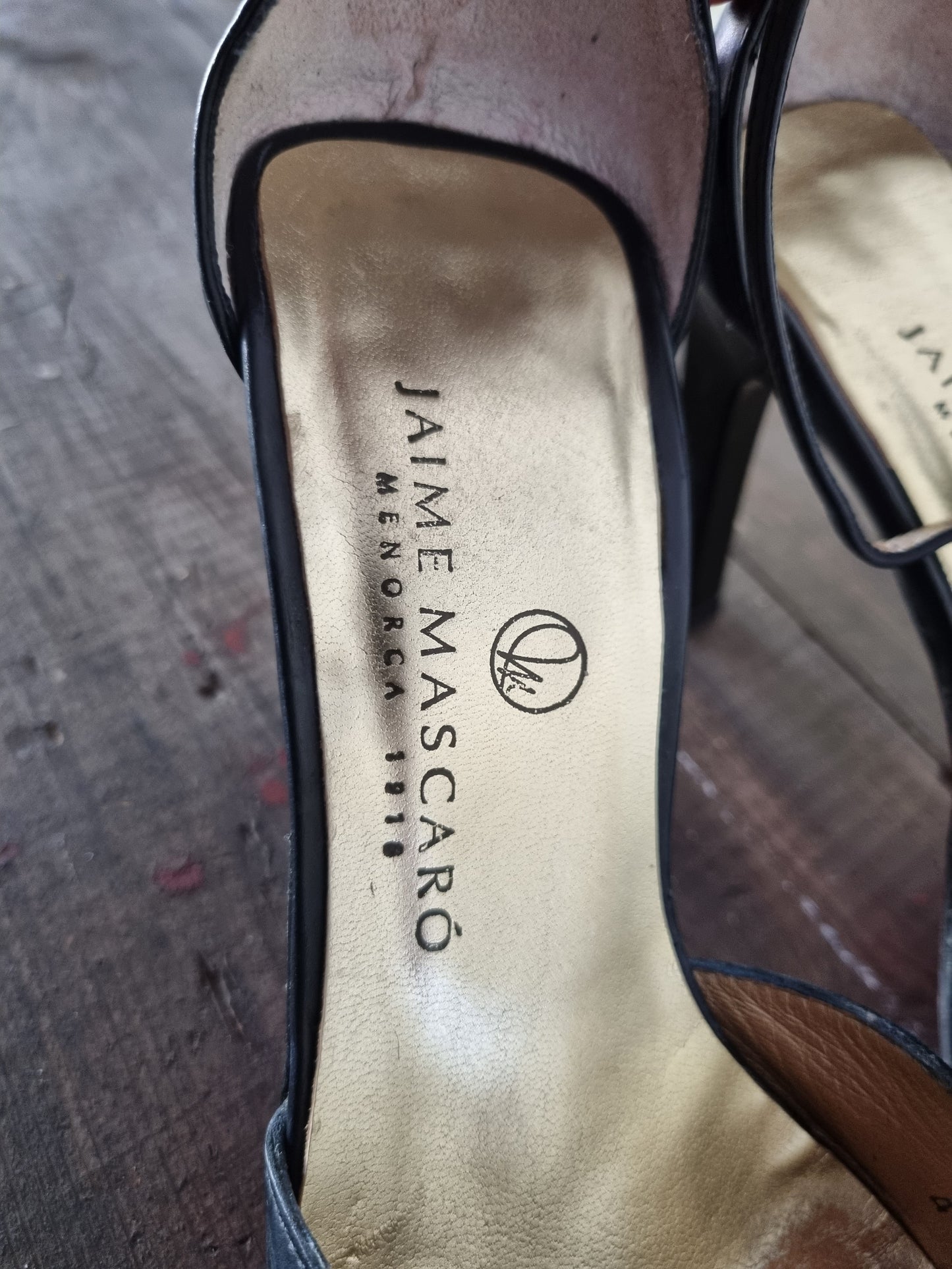 Jaime Mascaro Heels Vintage Elegance UK 6 EU 39 US 8