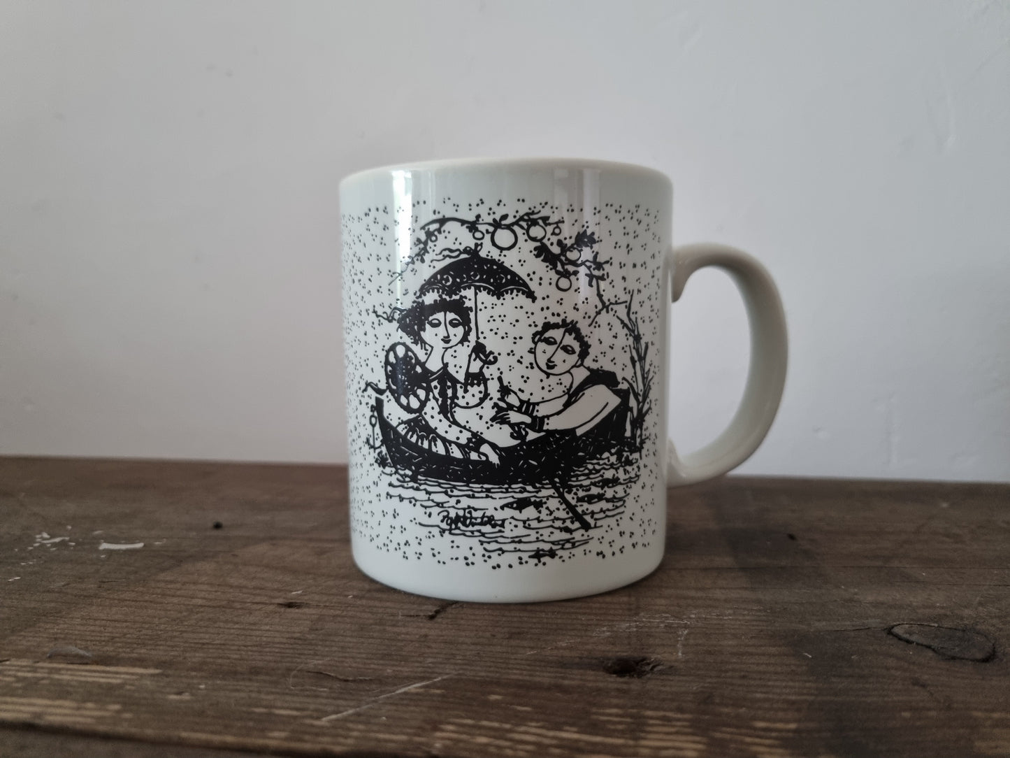 Danish Bjorn Wiinblad For Nymolle Nocturne Monthly Mug Collectable
