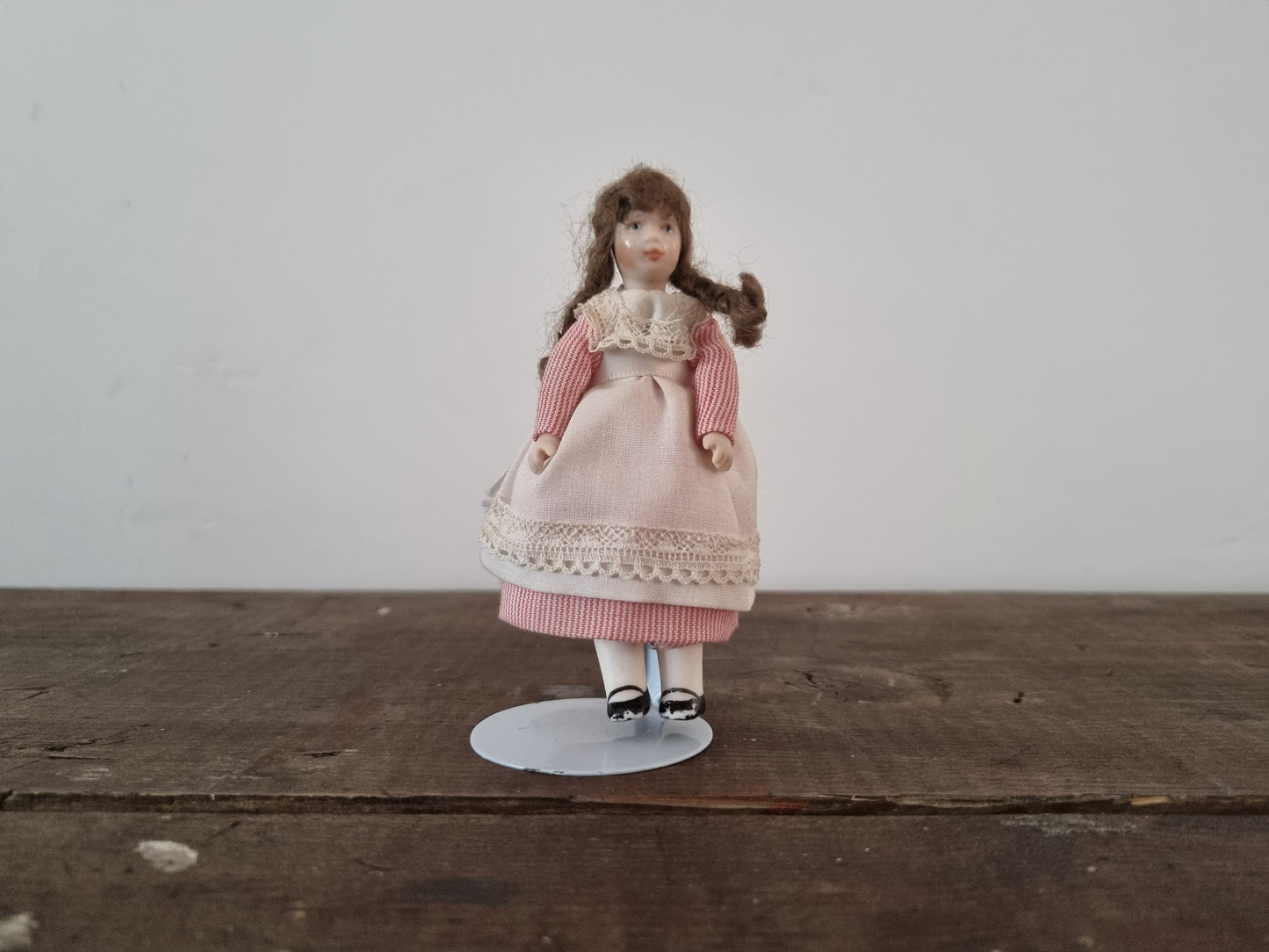 Little Life Figure Girl in Dress with Porcelain Face Collectable