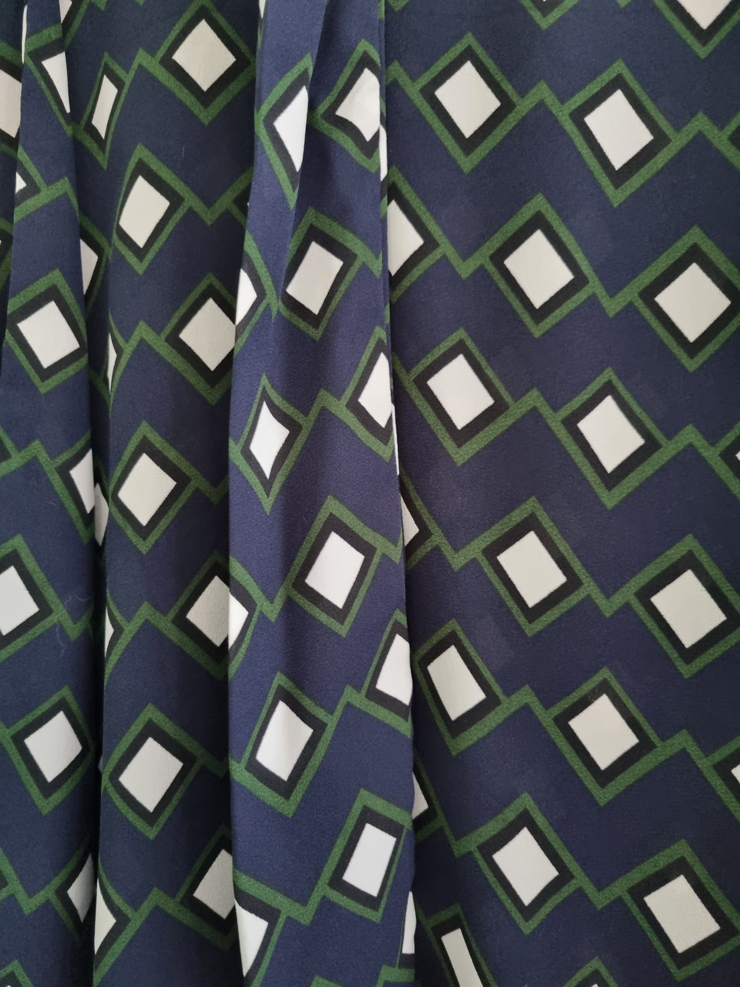 Vintage Dorothy Perkins Geometric Shirt UK1618 Timeless Style