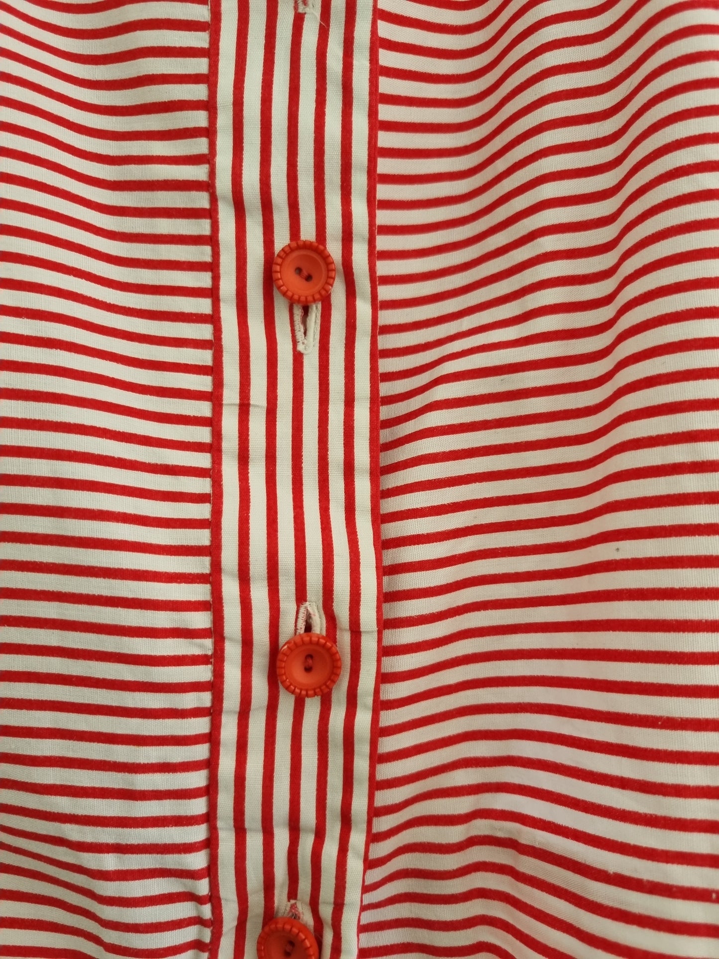 Henley Jr Frocks Crop Candy Stripe Vintage Top for Girls