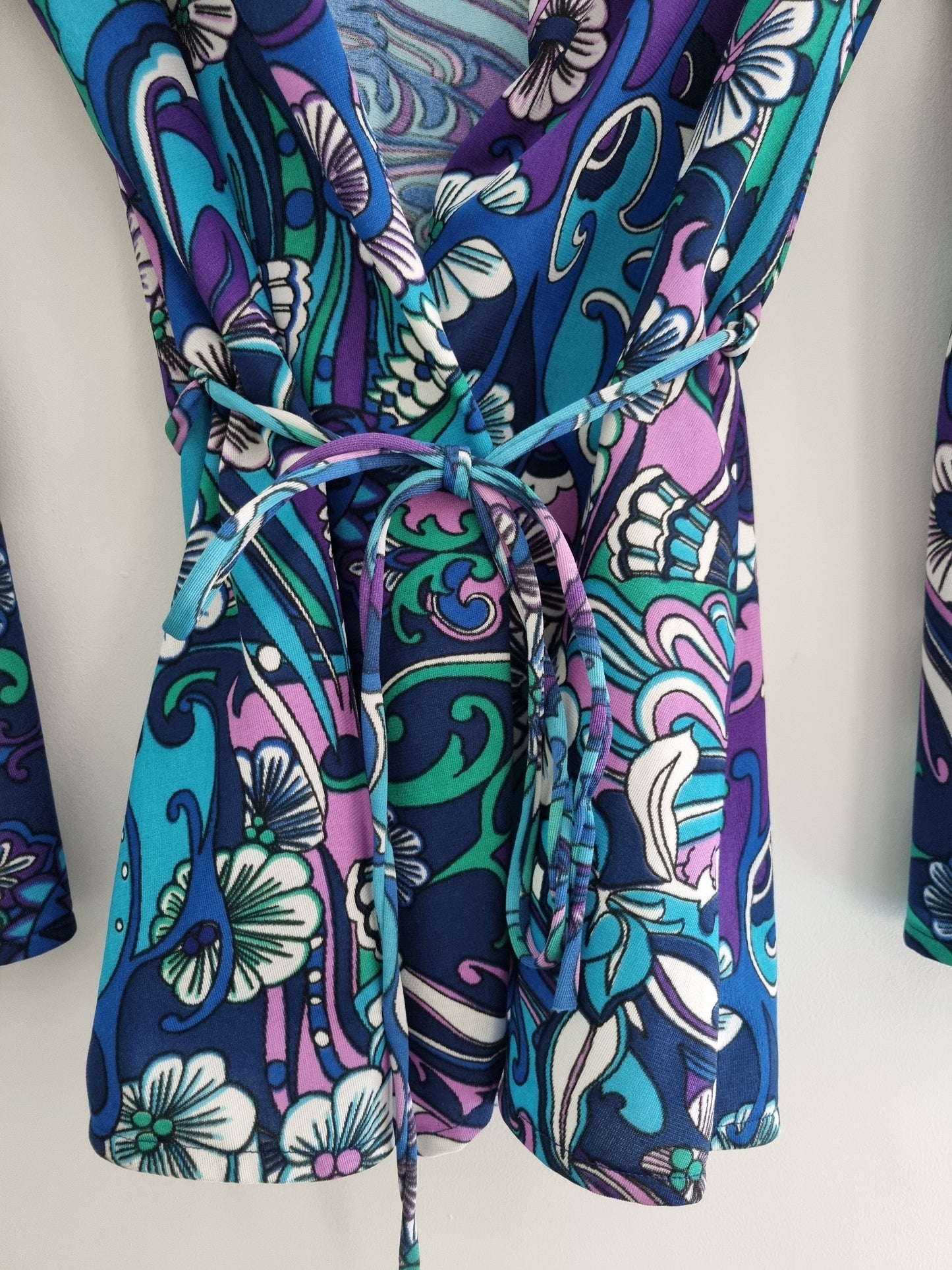 Slix Rego Psychadelic Wrap Top (UK1214)