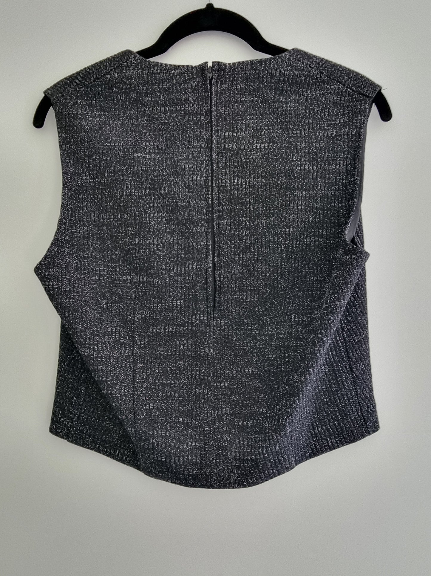 Butte Knit Black Sparkly Top Vintage UK16 for Stylish Outings