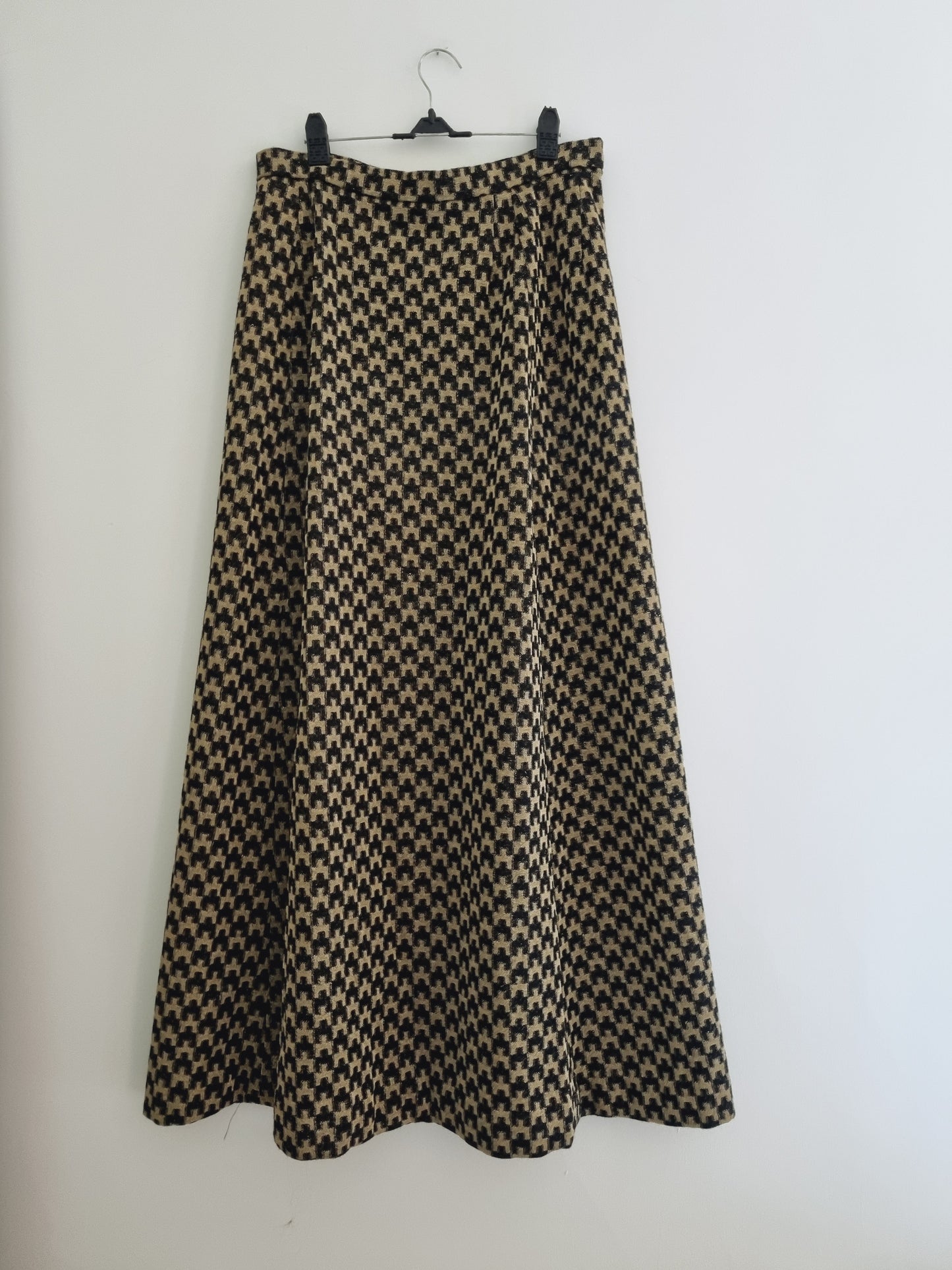 Leaf Print Skirt Gillian Arnold UK12 Midi Style Fashion