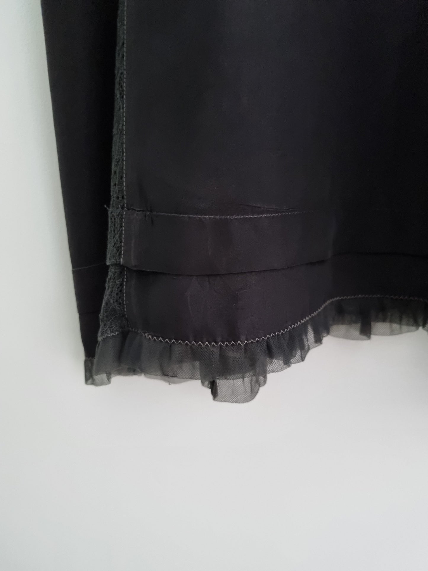 Vintage Kayser Bondor Black Slip Dress for Elegant Evenings