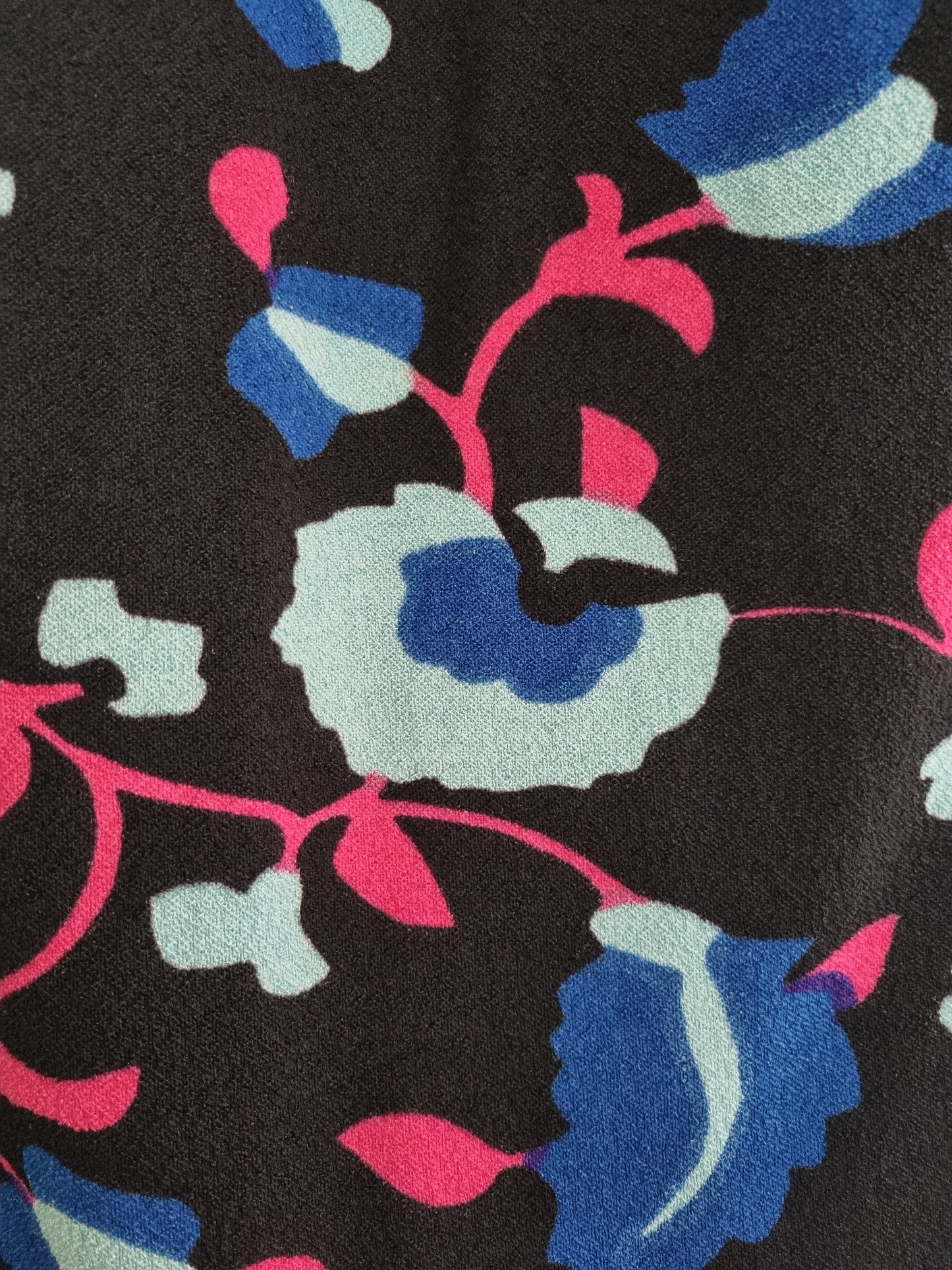 Helland German Vintage Swimsuit in Black Blue and Pink