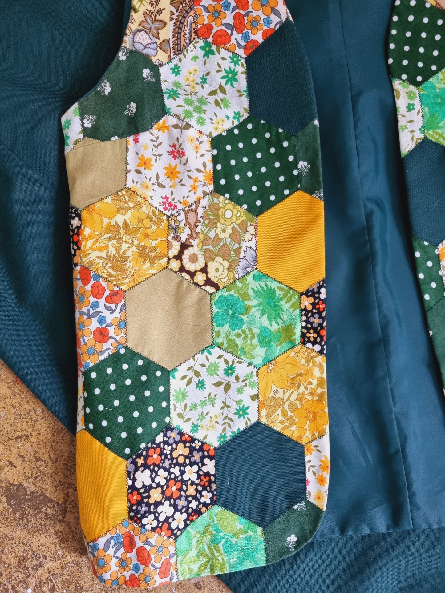 Vintage Rosemary Newsome Patchwork Two Piece Set (M) for Unique Style