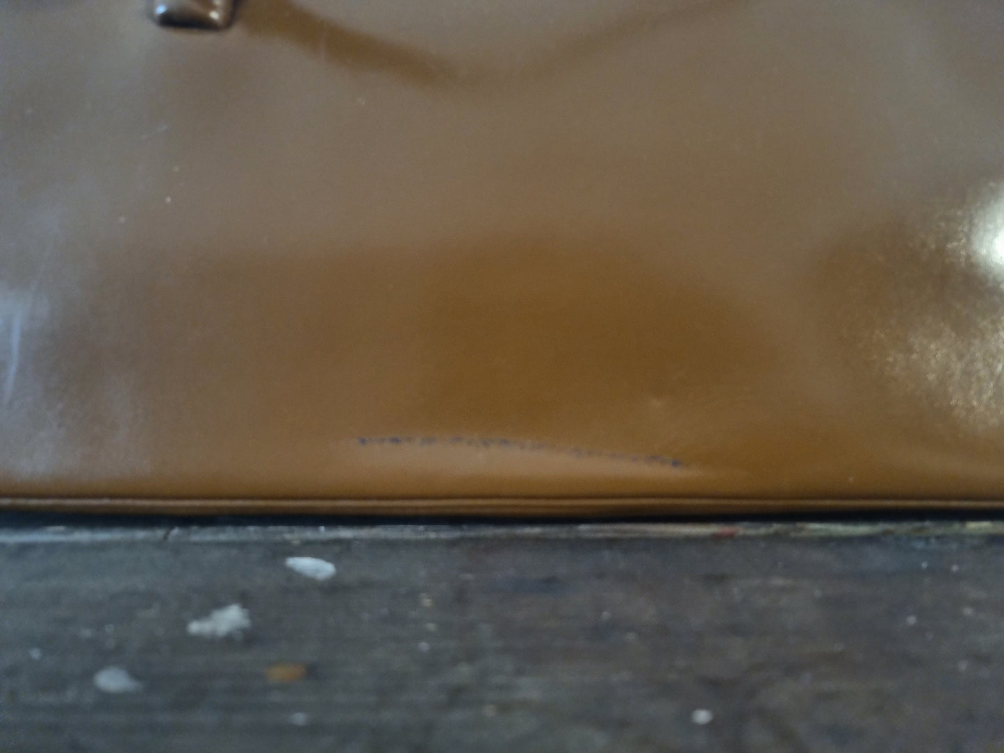 Brown Top Handle Waldybag Handbag Made in England Vintage