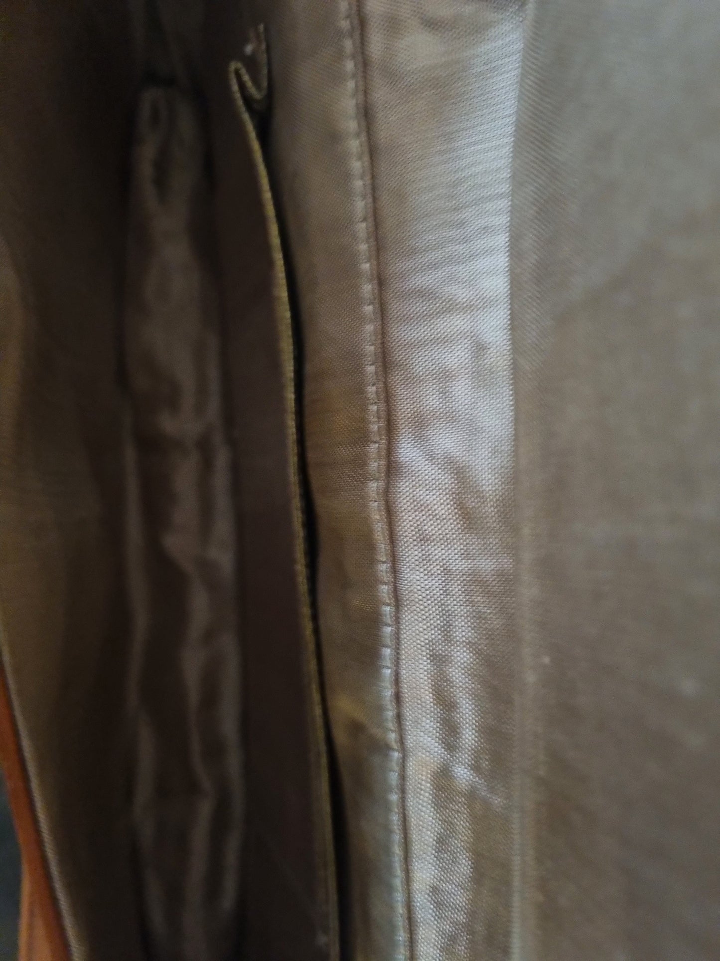 Tan Brown Leather Top Handle Handbag Vintage Elegance