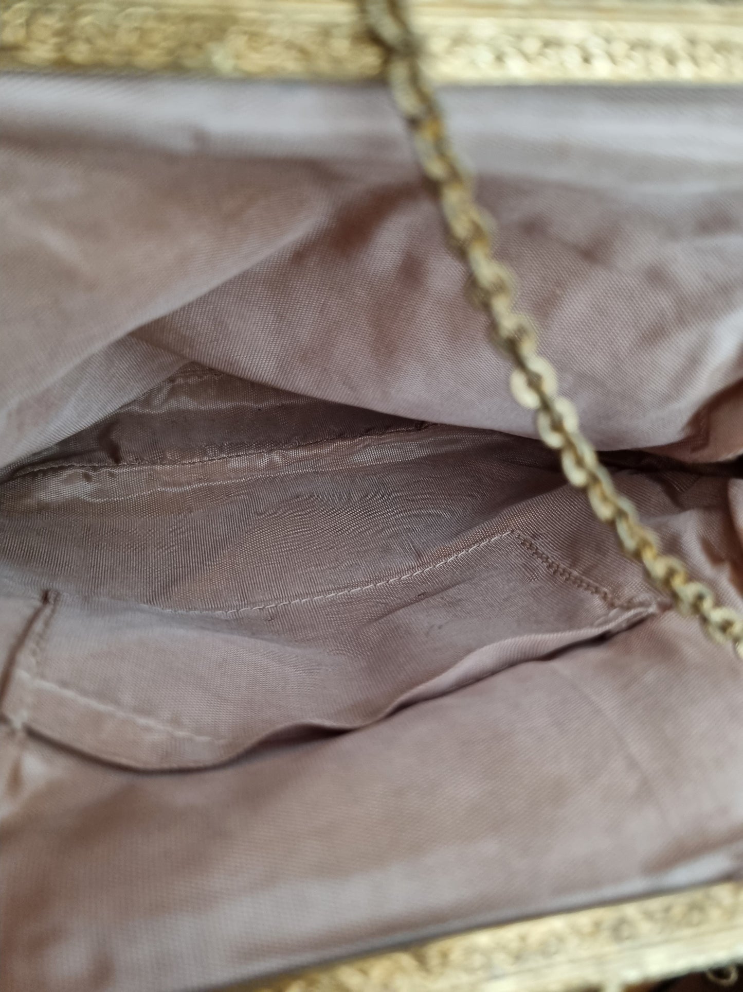 Top Handle Petit Needle Point Tapestry Handbag Vintage Charm