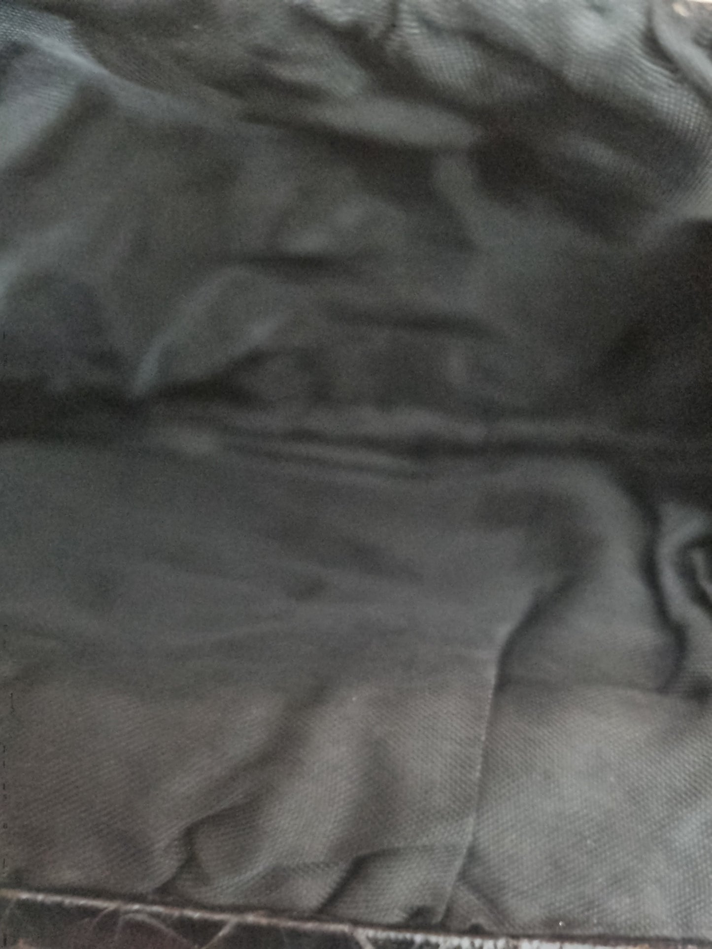 Vintage Bag Black and Silver Debonair Poppet Clutch Made in England