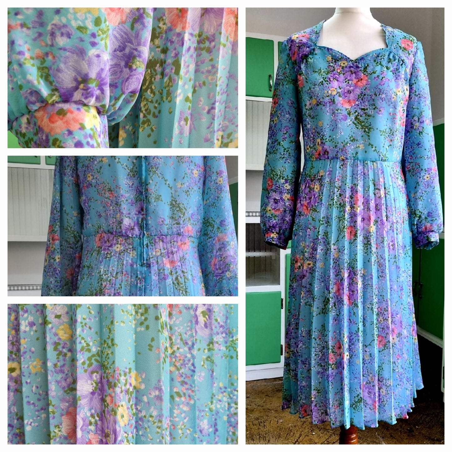 R Modelle International Vintage Dress UK 16