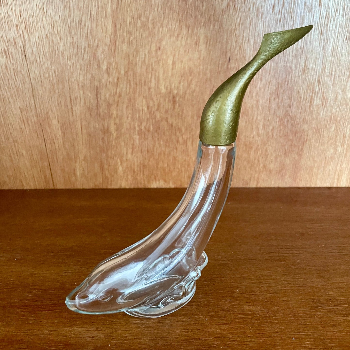 Vintage Avon Flipper The Dolphin Moonwind Eau De Cologne. 45ml, Empty.