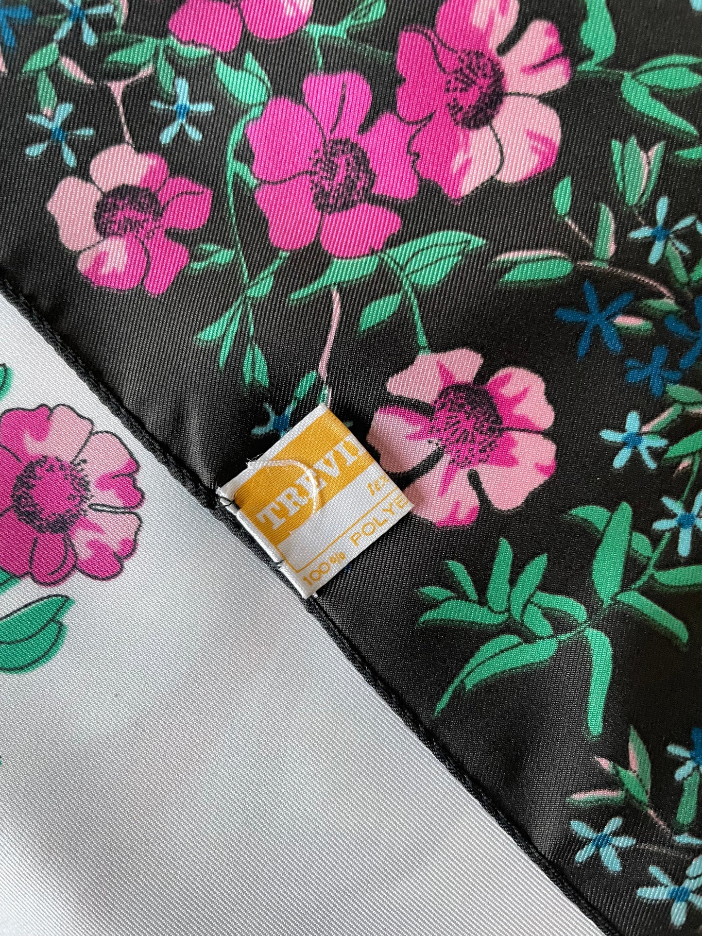 The Black Vintage Accessories Handmade Unique Scarf Design