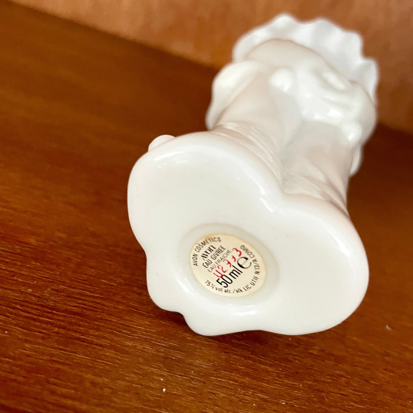 Vintage Avon Pierrot Black and White Clown Eau Givree Eau Fraiche Cologne 198283. U2993. Empty, 50ml.