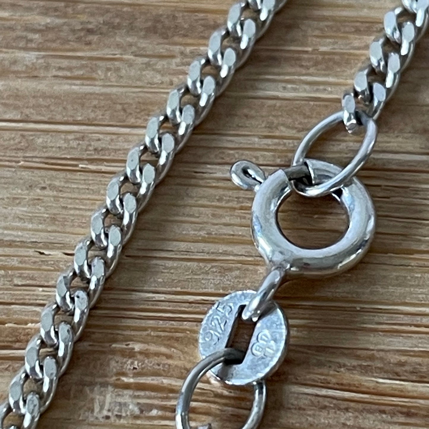 Vintage Round Cubic Zirconia Drop Pendant Necklace 925