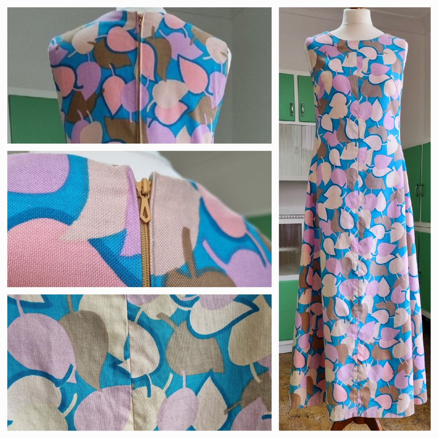 Handmade Vintage Dress UK 10 - Vintage Appreciation Society