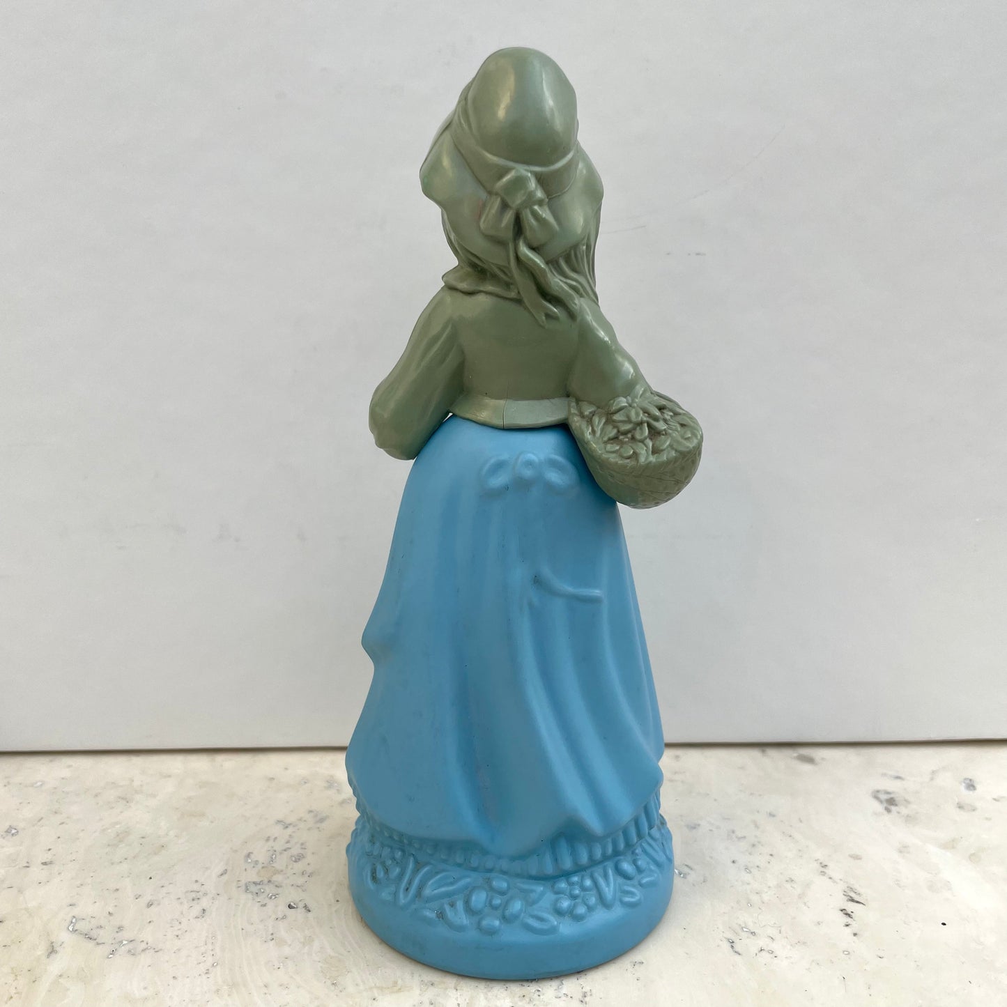 Vintage Avon Little Girl Blue 90ml Figure Perfume Bottle. 50% Full. 197273