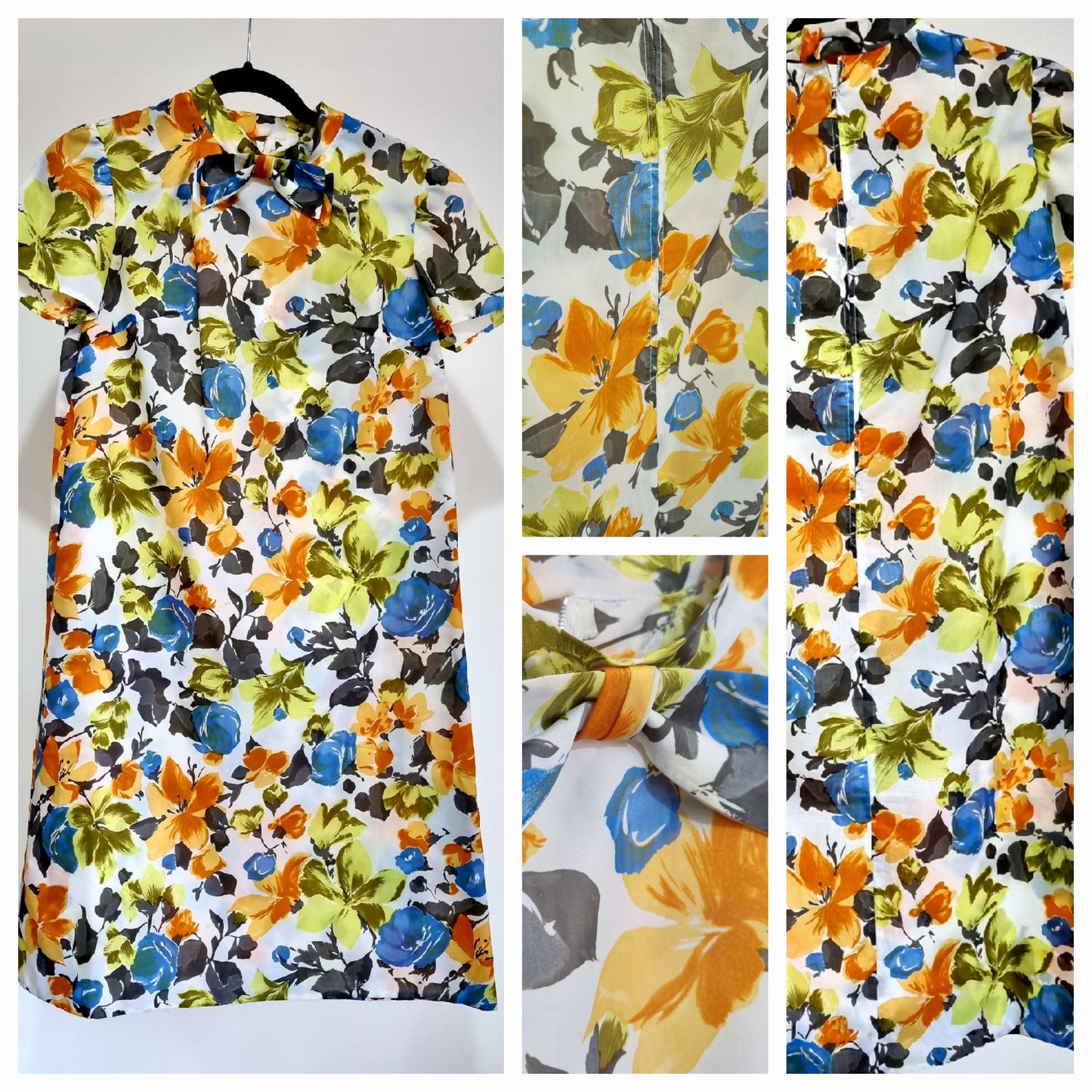Handmade Vintage Dress UK 12 - Vintage Appreciation Society