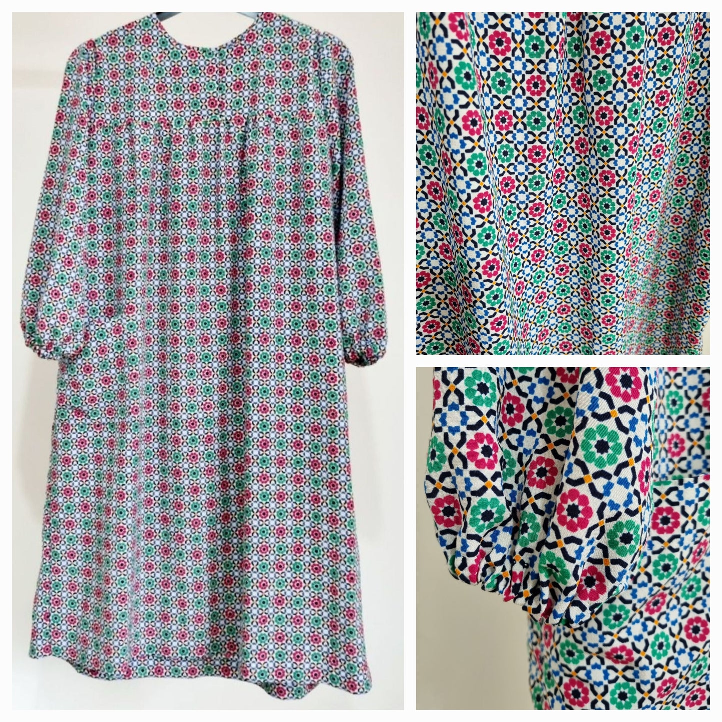 Handmade Midsize Vintage DressUK 14 - Vintage Appreciation Society