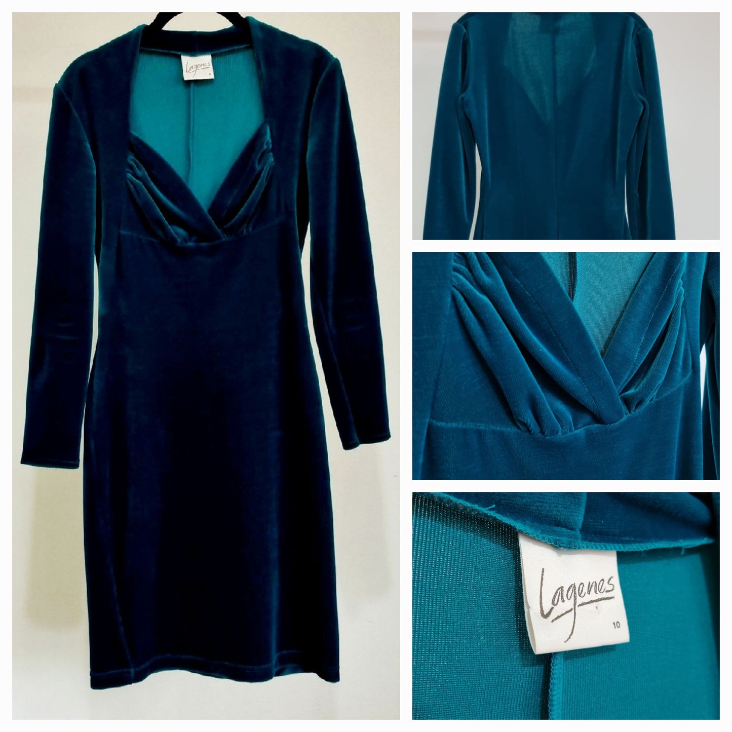 Lagenes Vintage Dress UK 8 - Vintage Appreciation Society