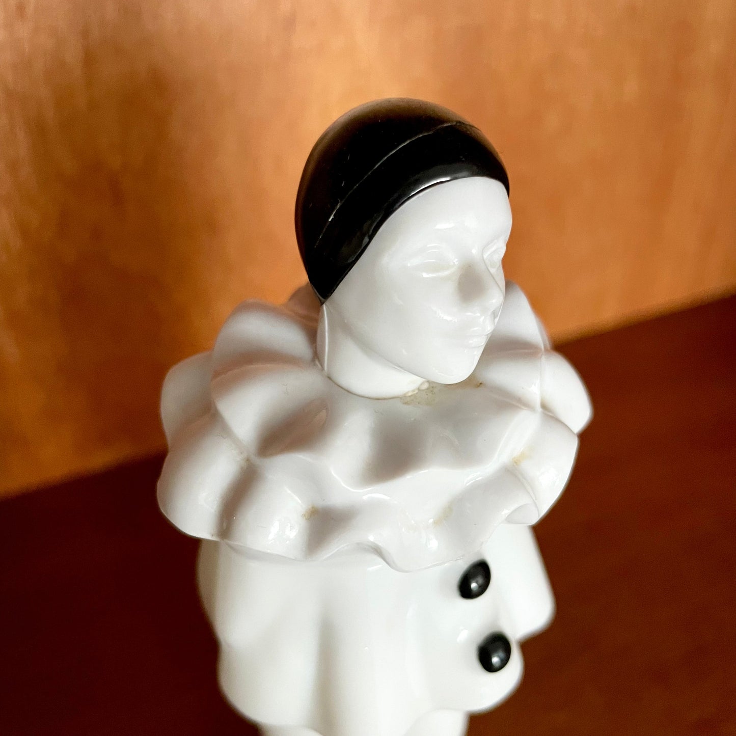 Vintage Avon Pierrot Black and White Clown Eau Givree Eau Fraiche Cologne 198283. U2993. Empty, 50ml.
