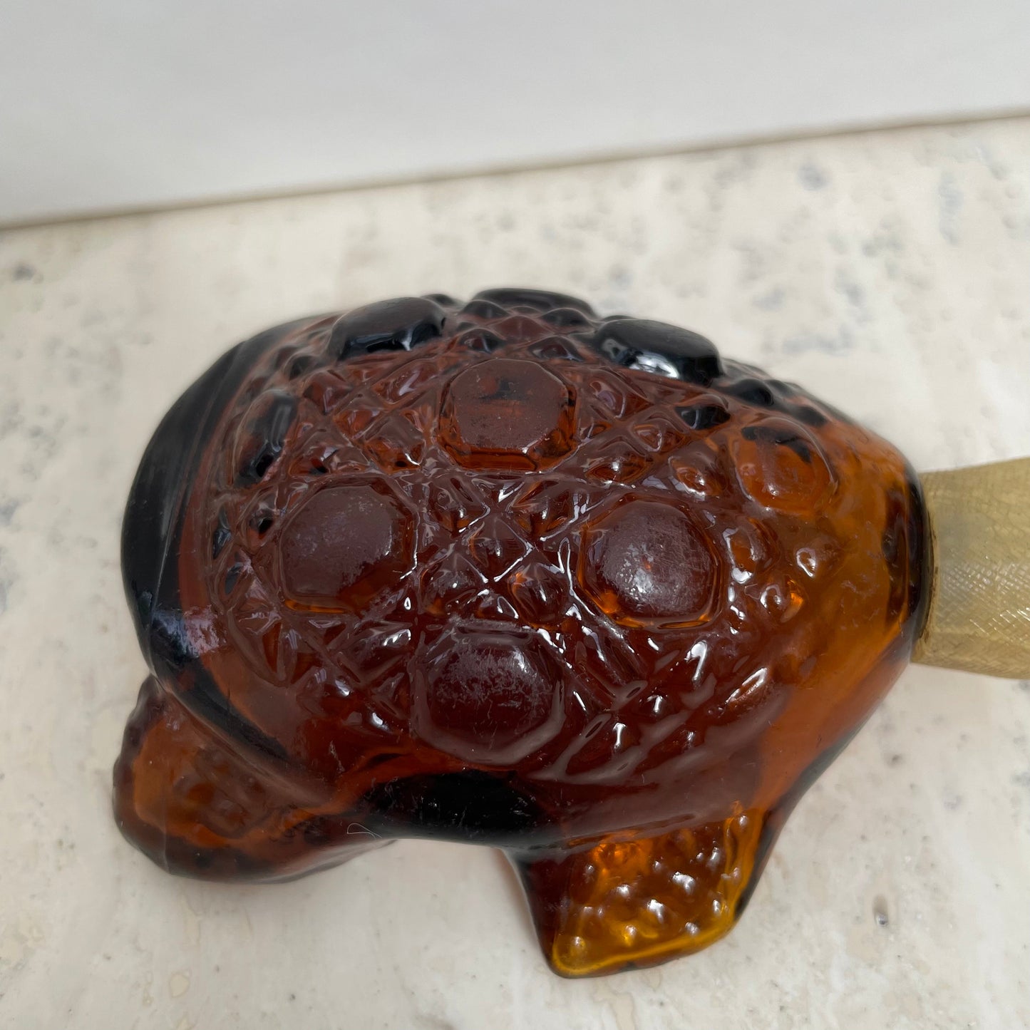 Vintage Avon Treasure Turtle Eau De Cologne Bottle. 30ml. Empty