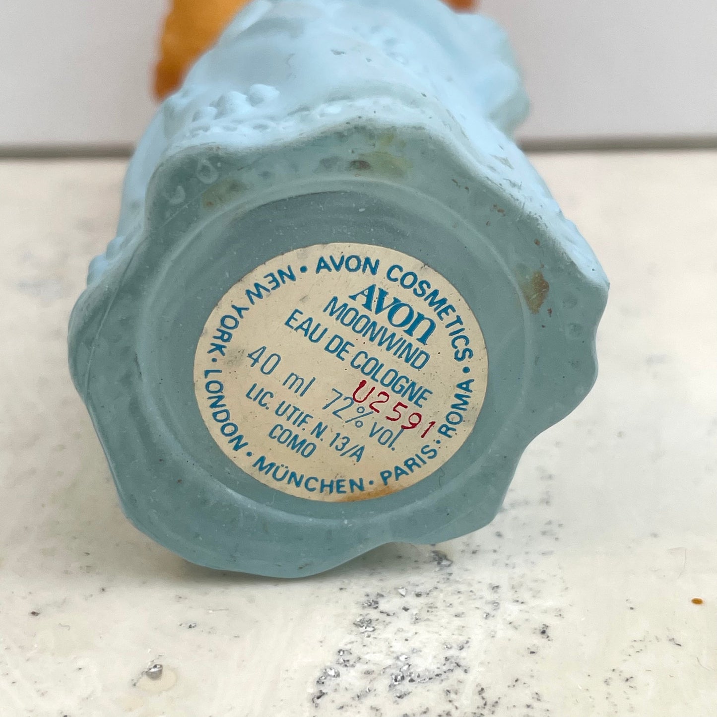 Vintage Avon Moonwind Little Dream Girl Eau De Cologne 40ml Empty