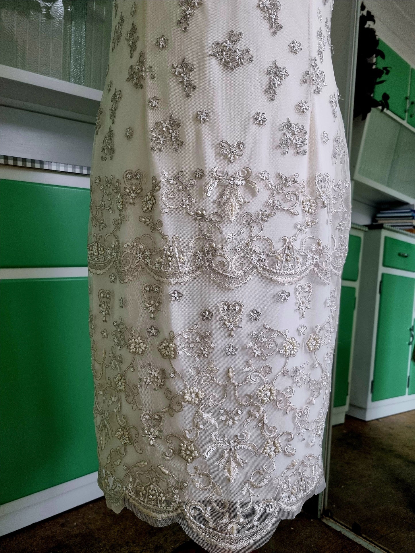 The Daisy Wedding Dress Gatsby Glam Vintage Bridal Gown
