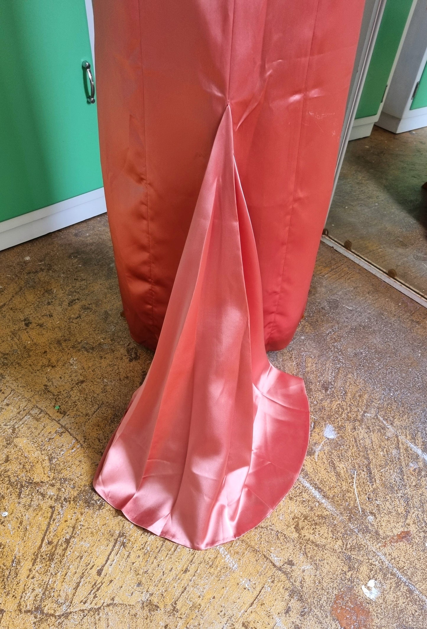 Dusty Pink Lined Bridesmaid Dress (UK1012). Two of these available in slightly different sizes. Price is for one.