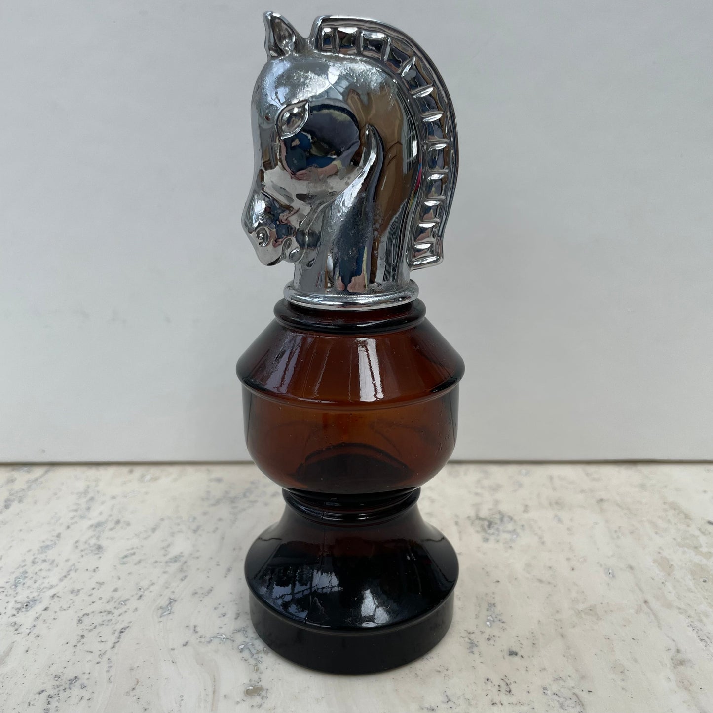 Vintage Avon Smart Move Spicy After Shave Bottle Knight Piece