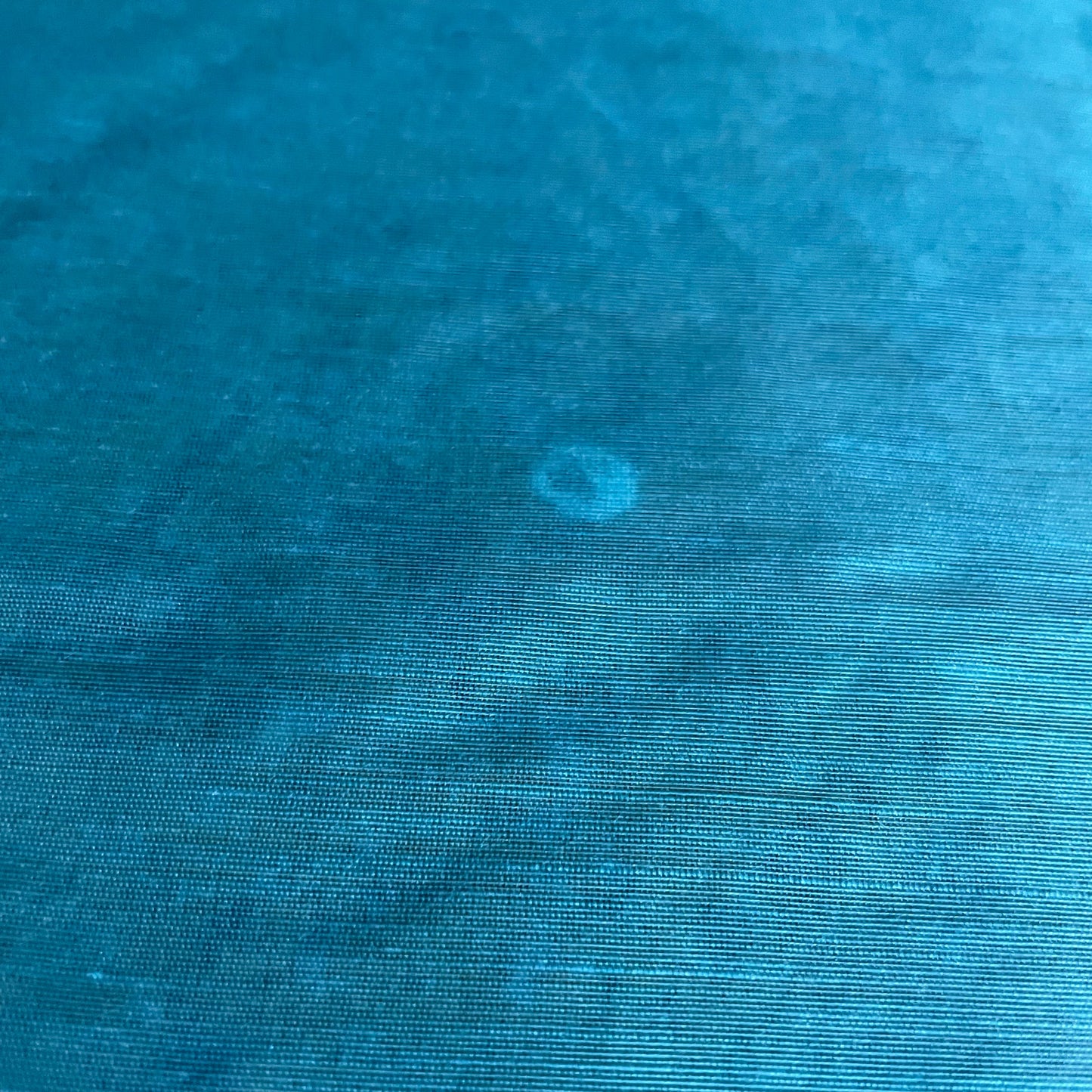 The Bright Blue One Vintage Scarf Handmade Unique Design