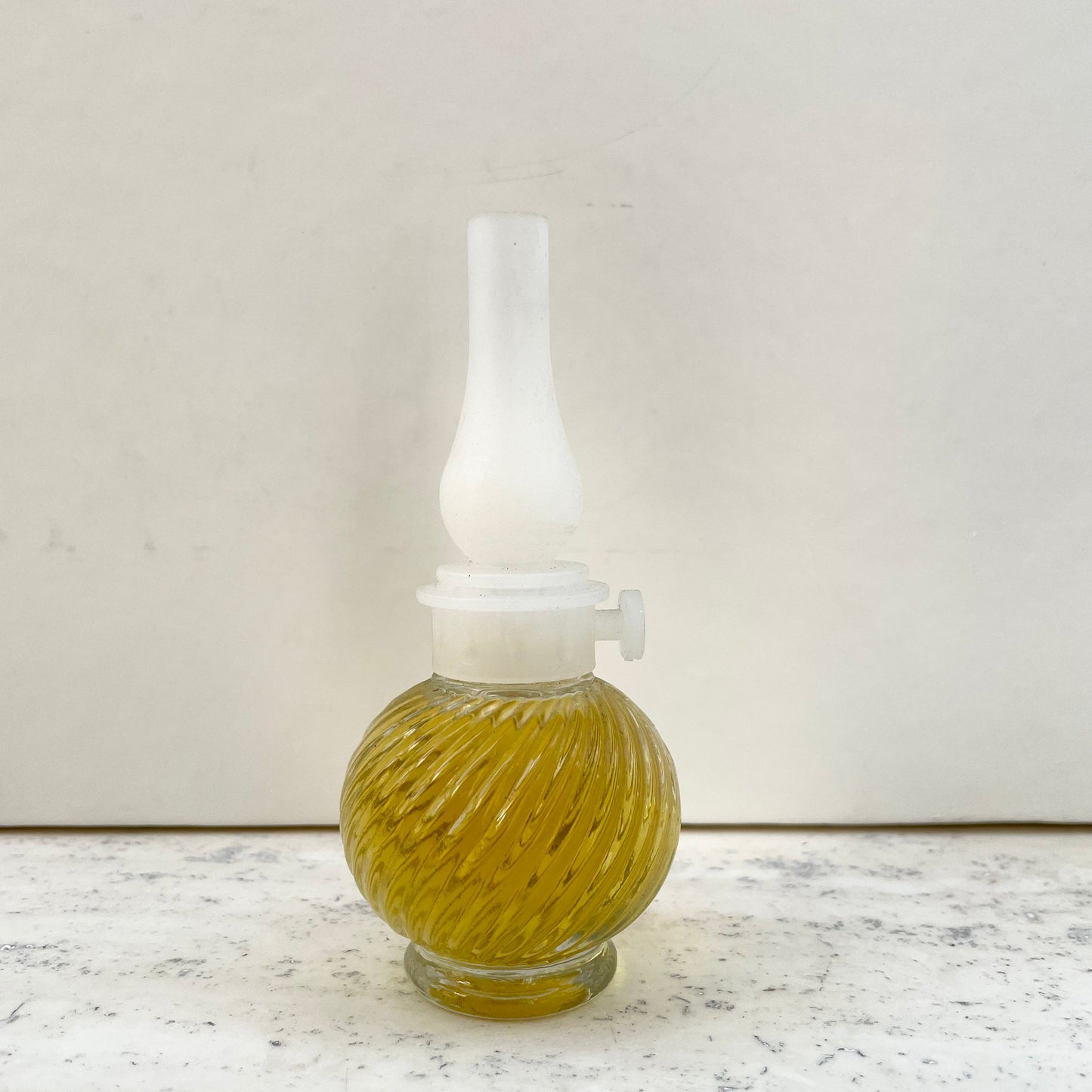 Vintage Avon Fragrance Lamp Moonwind Full 30ml Missing Shade