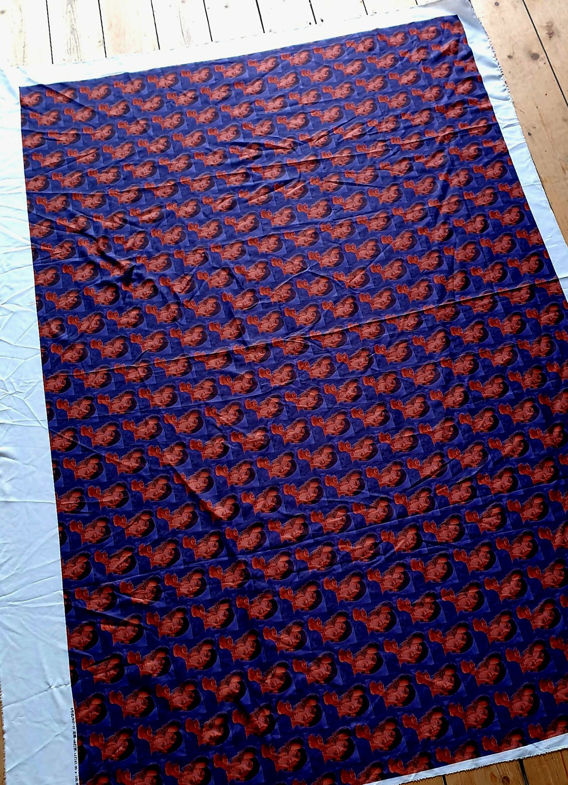 Vintage Faces Eastern Fabric for Unique Craft Projects