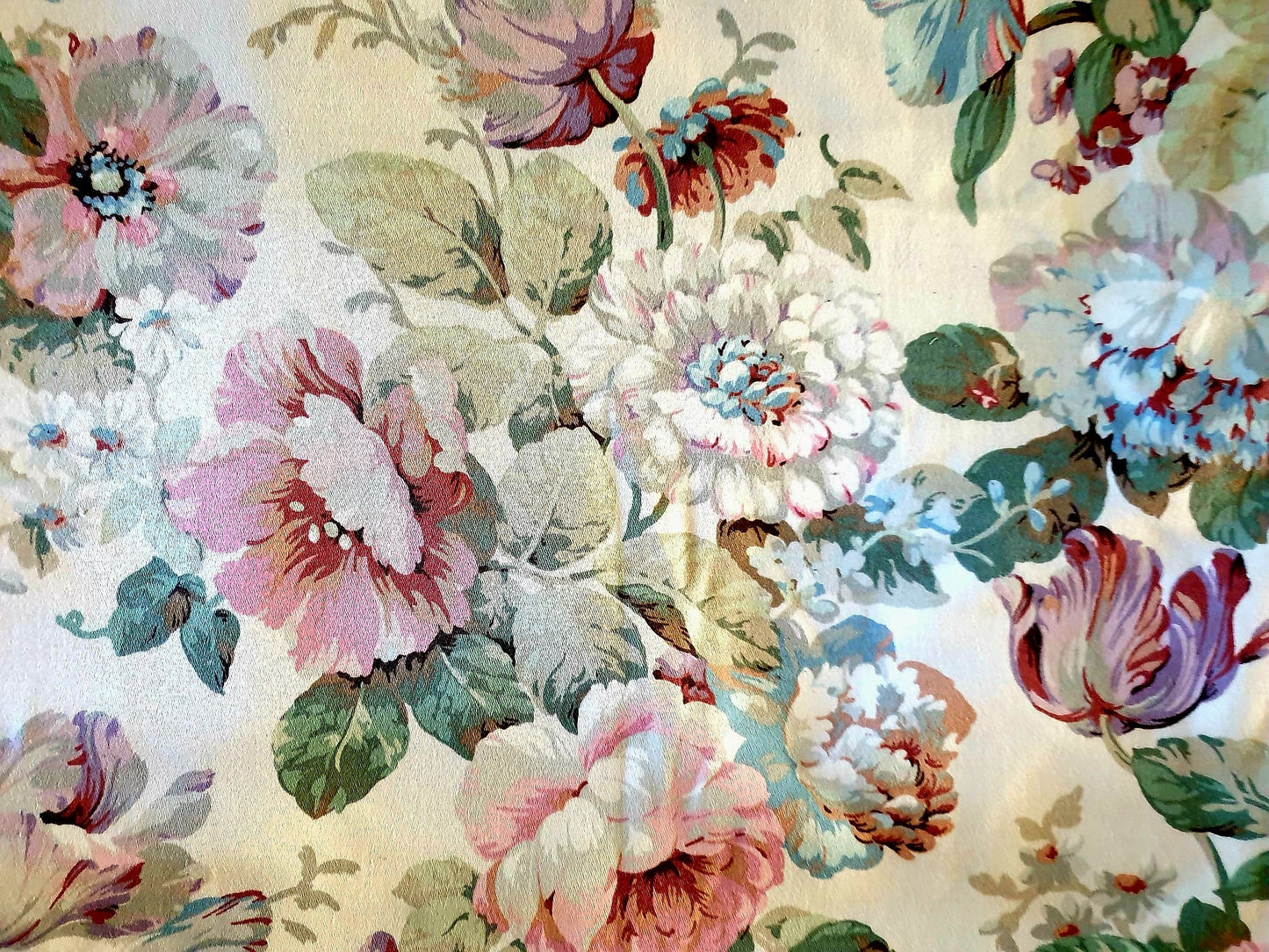 Vintage Doublesided Handmade Quilt for Cosy Home Décor