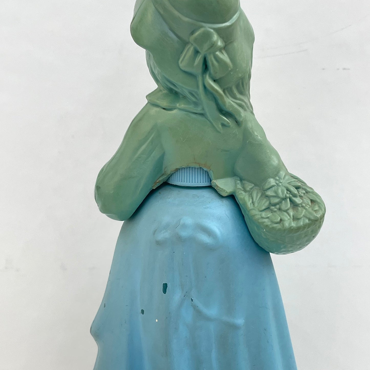 Vintage Avon Little Girl Blue Figure Perfume Bottle. 90ml. Empty. 197273