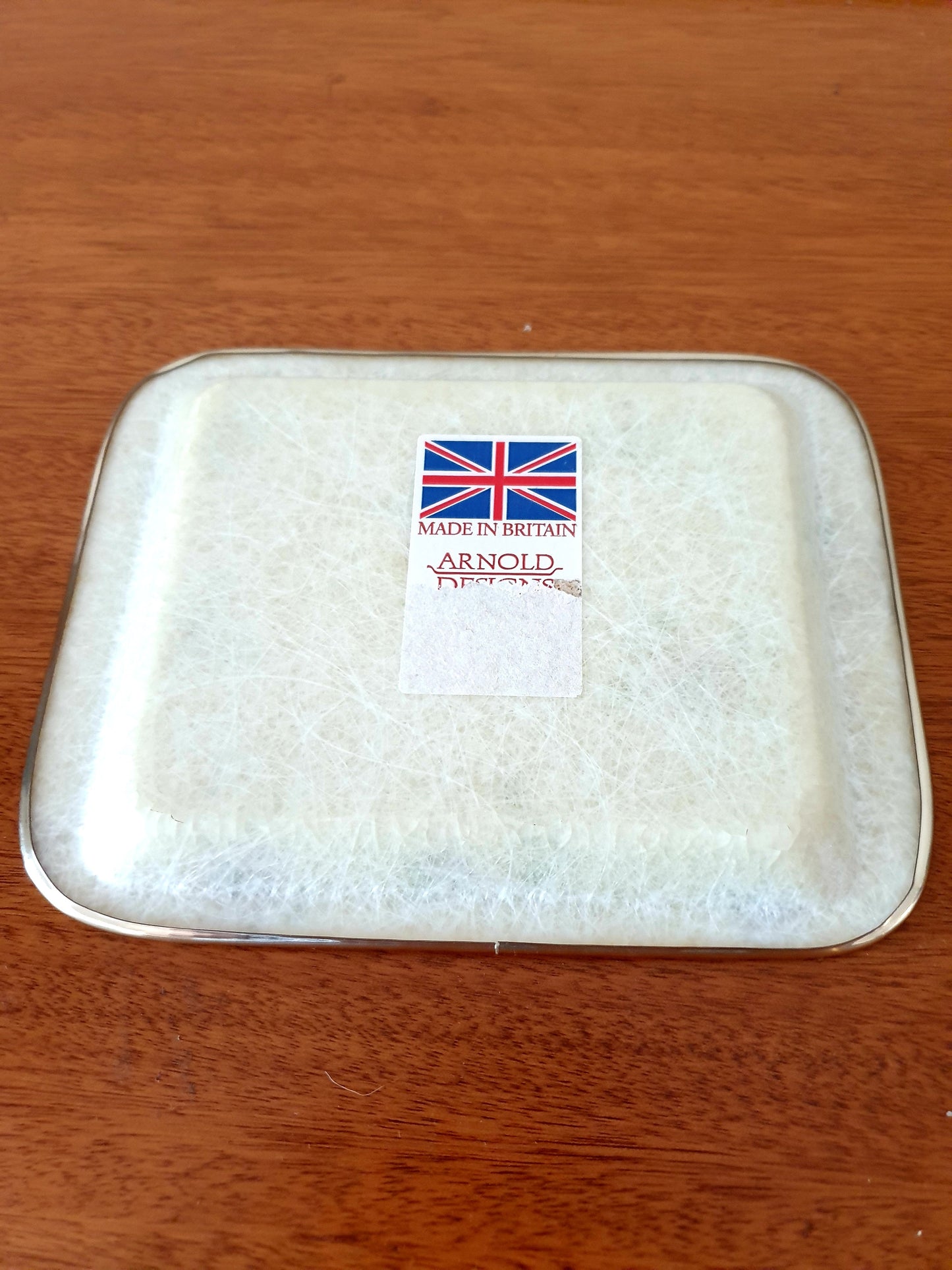 Arnold Lilac Rose Floral Dish Small British Made Homeware