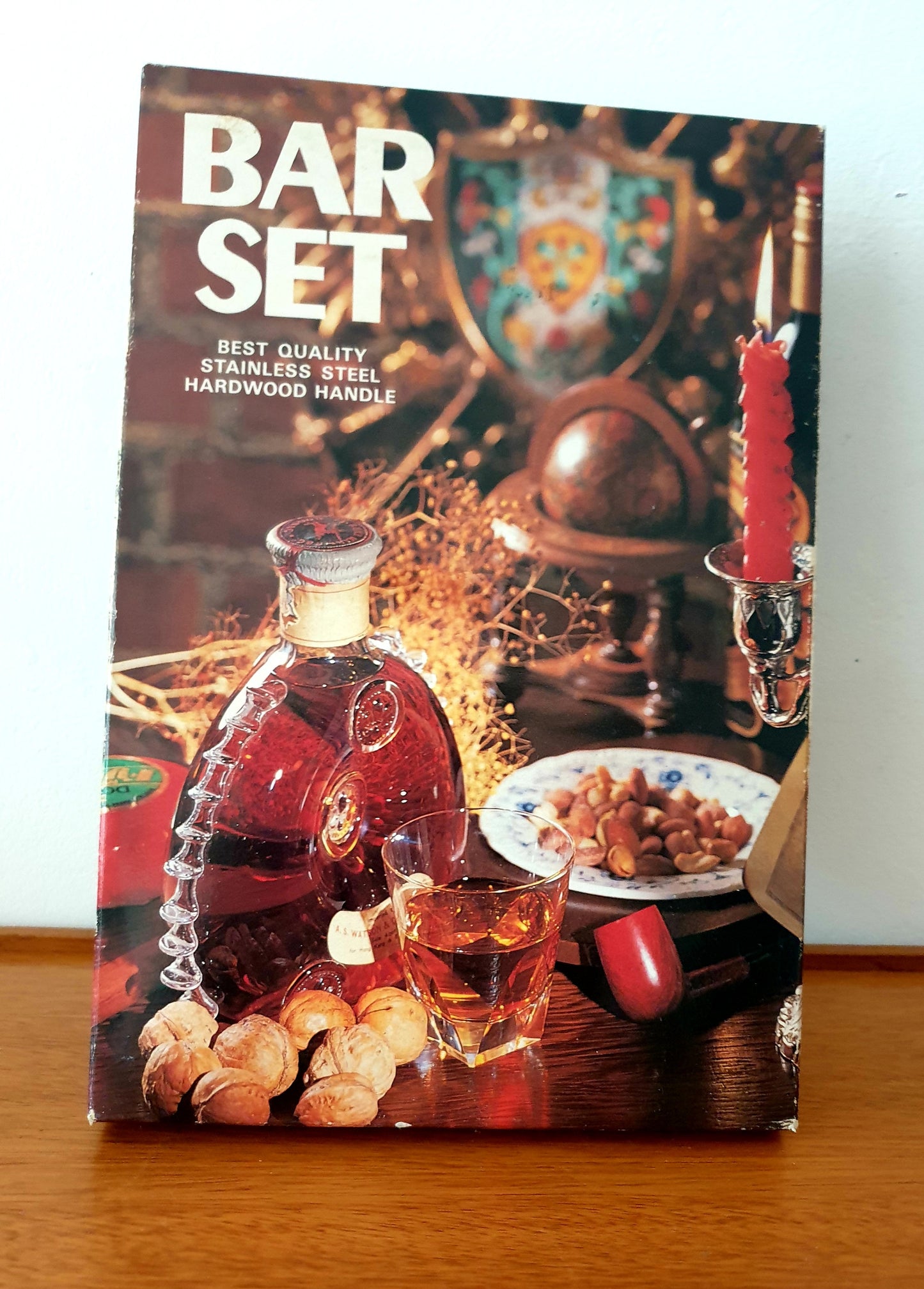 Packaged 6 Piece Deluxe Bar Set for Stylish Cocktail Mixing