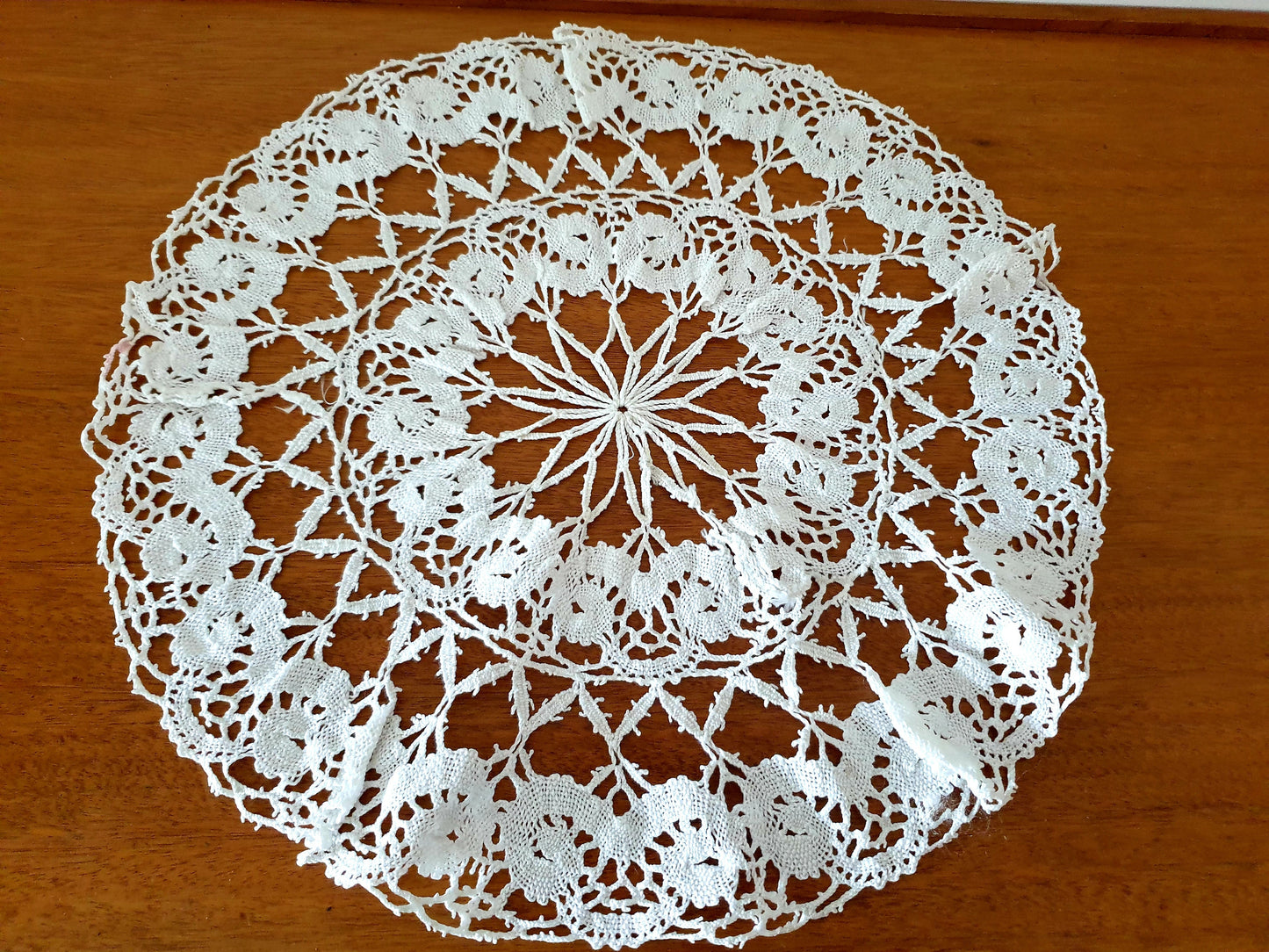 White Lace Special Doilie for Vintage Home Decor