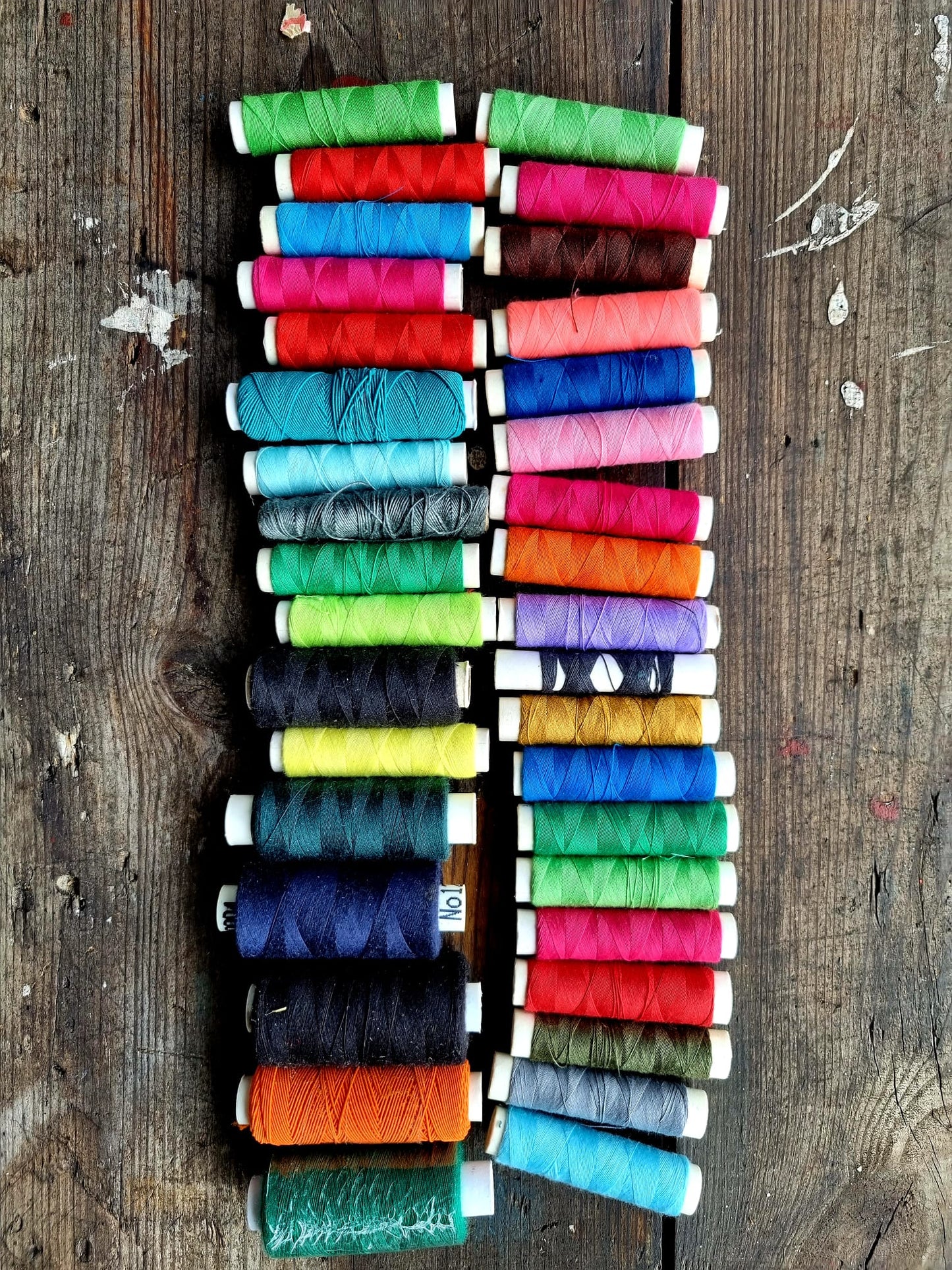 Boxed Vintage Threads for Crafting and Sewing Projects