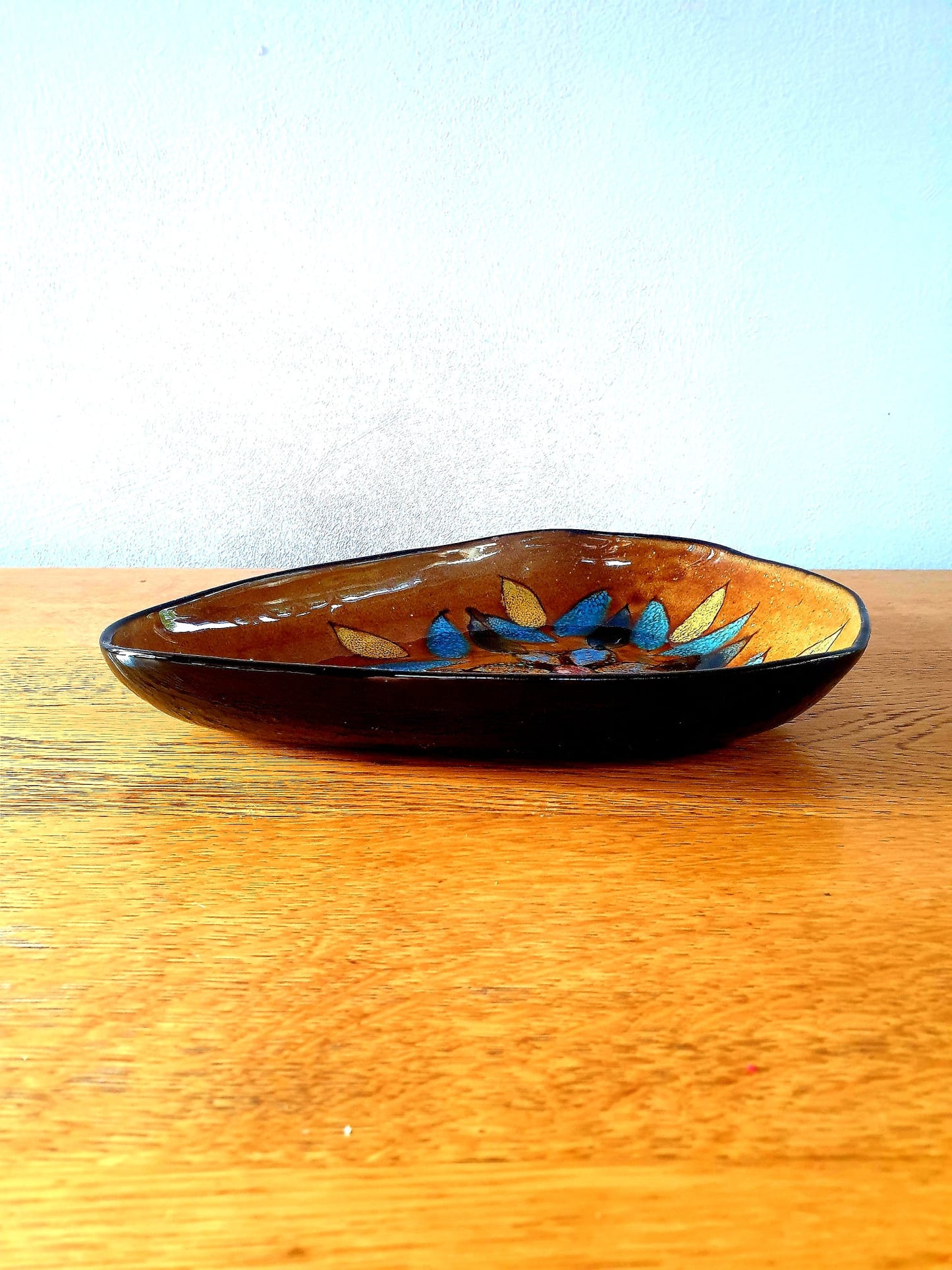 Vintage Handmade Pottery Dish for Elegant Home Décor